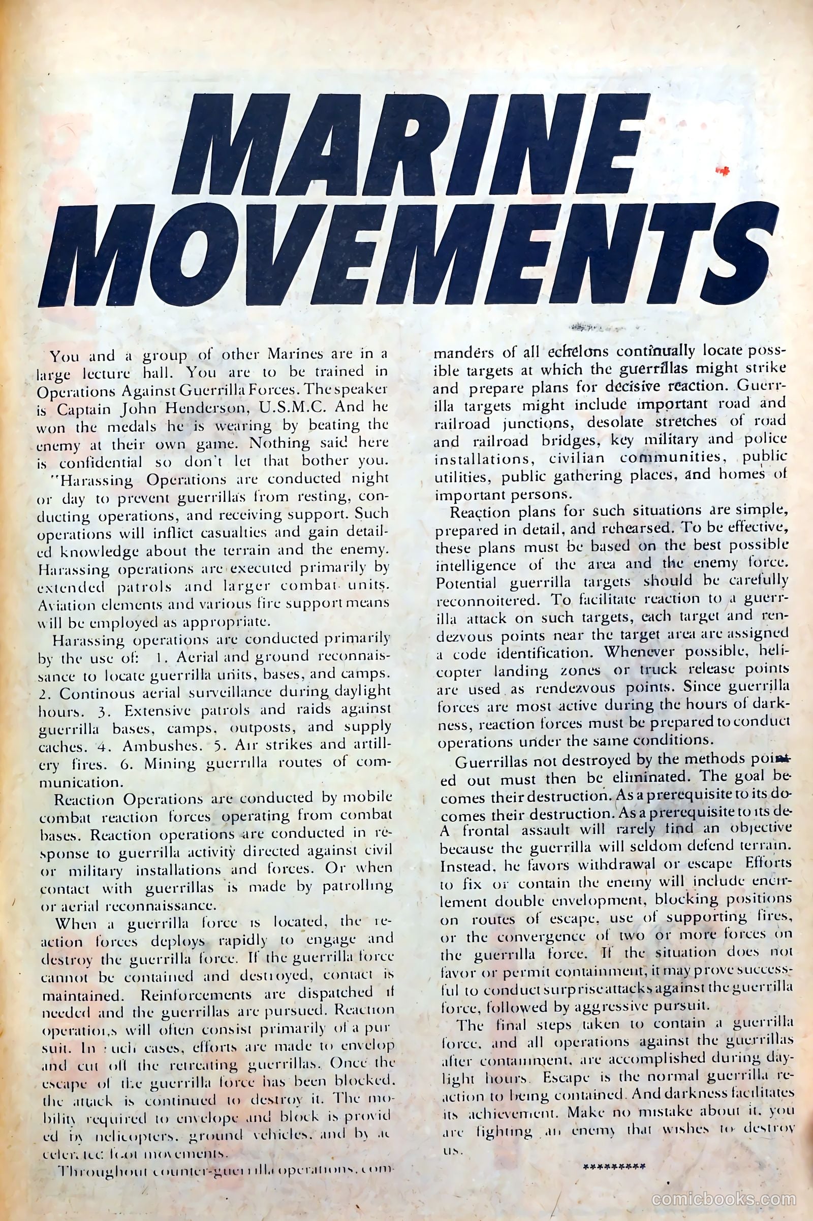 Fightin' Marines #70 (1966) — page 29 of 36
