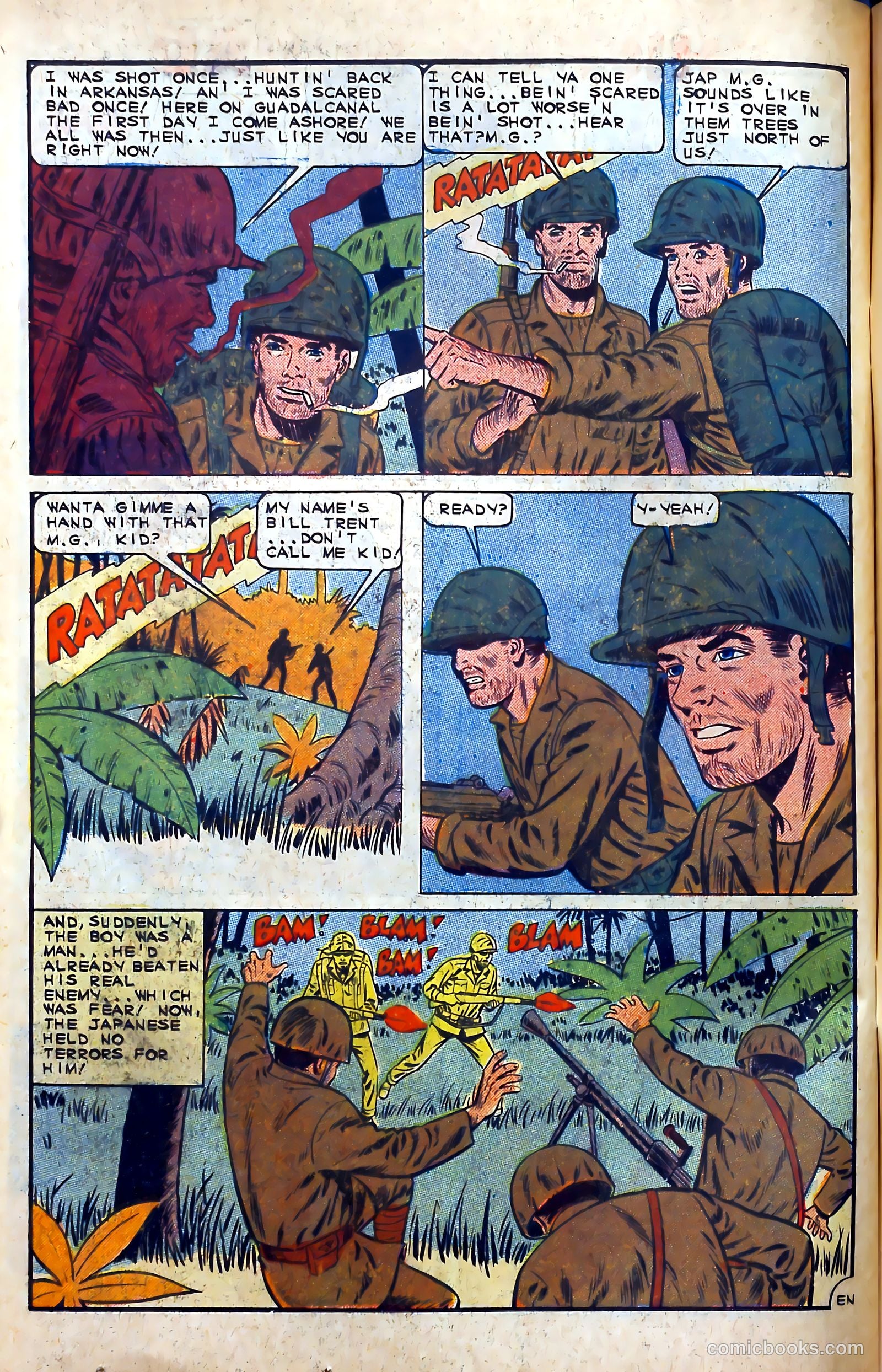 Fightin' Marines #70 (1966) — page 34 of 36