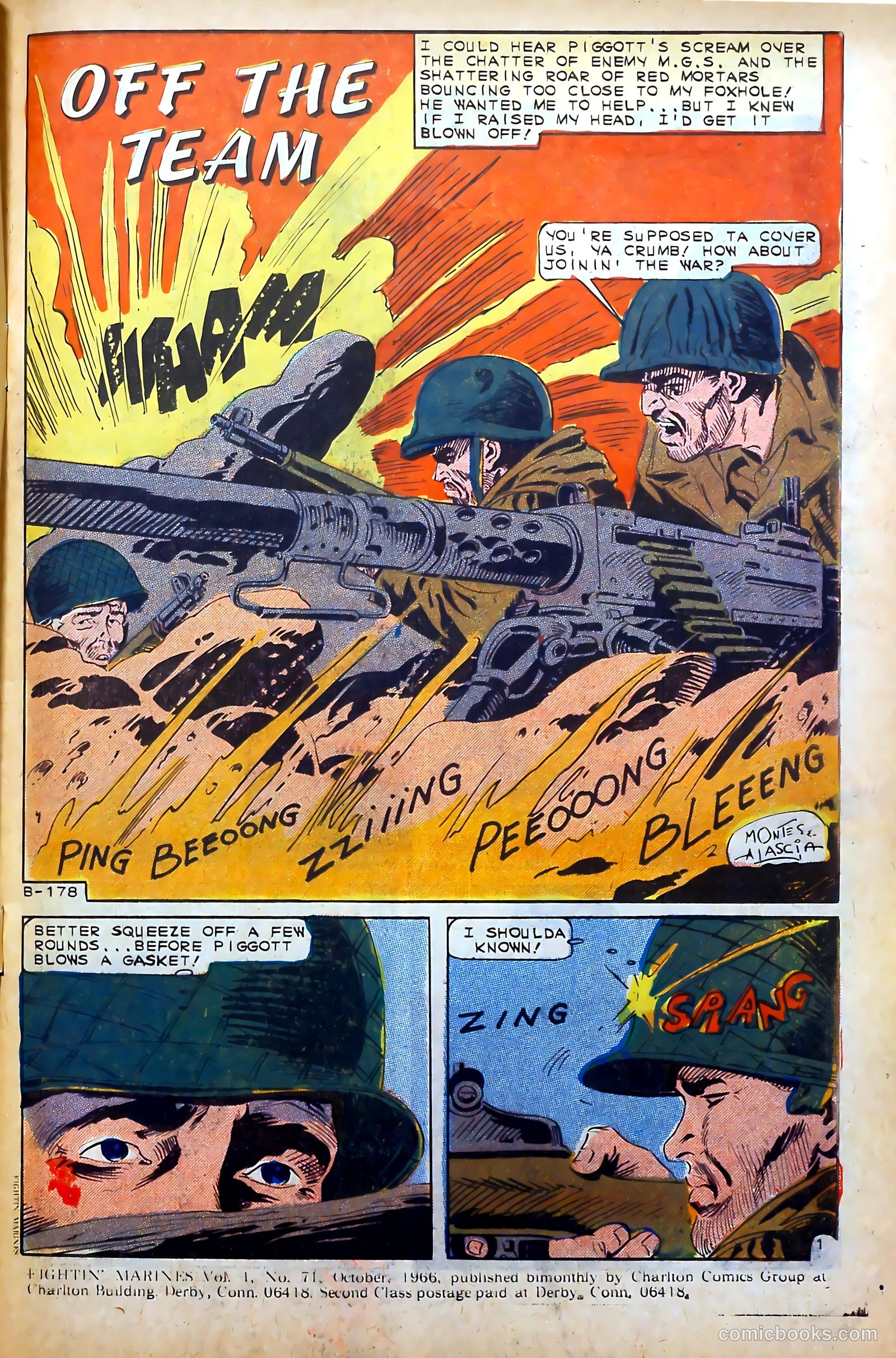Fightin' Marines #71 (1966) — page 3 of 36