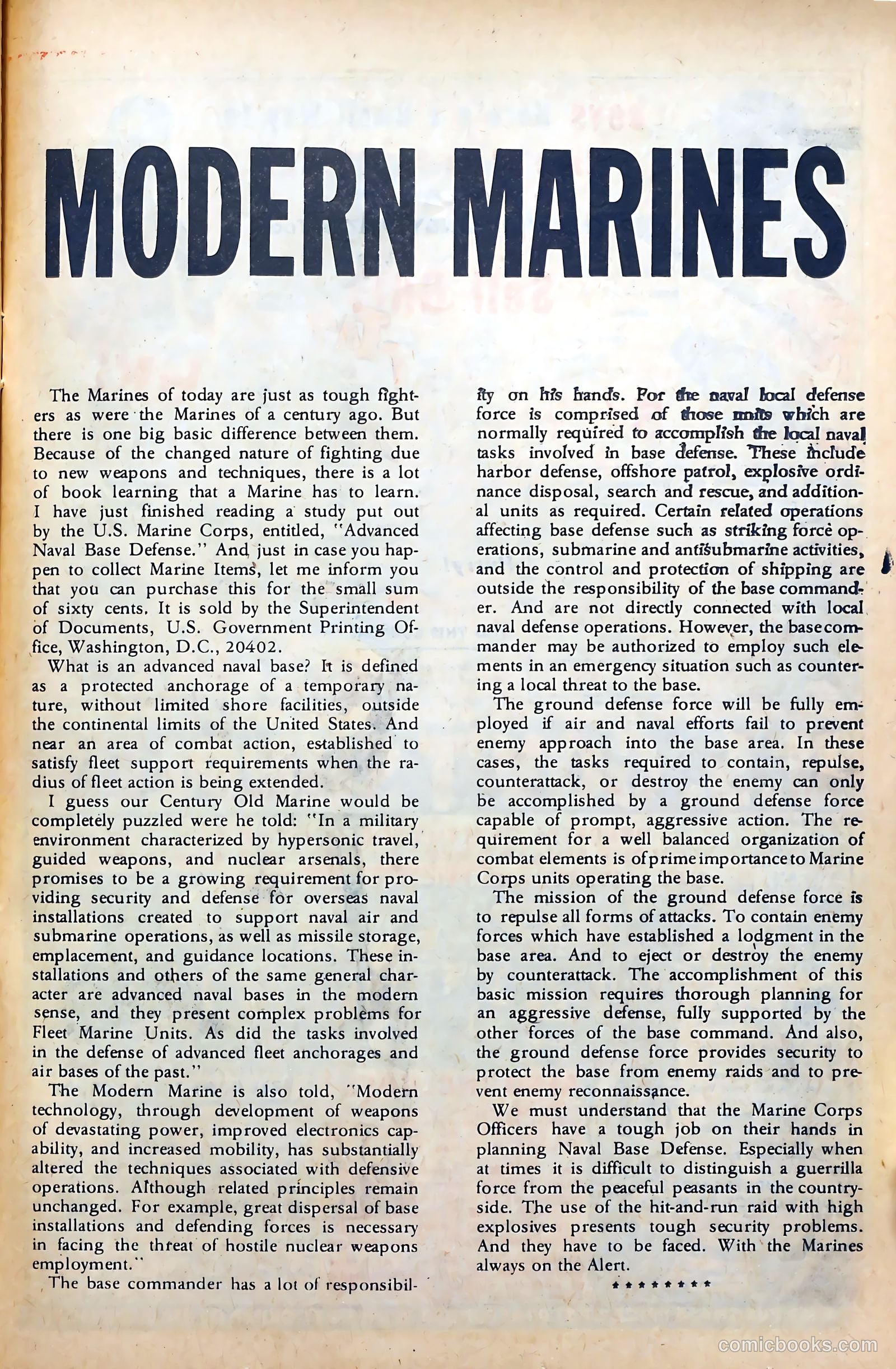 Fightin' Marines #71 (1966) — page 13 of 36