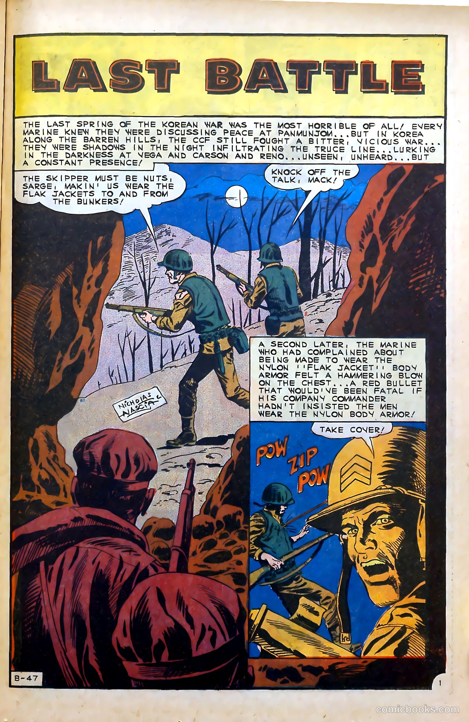 Fightin' Marines #71 (1966) — page 21 of 36