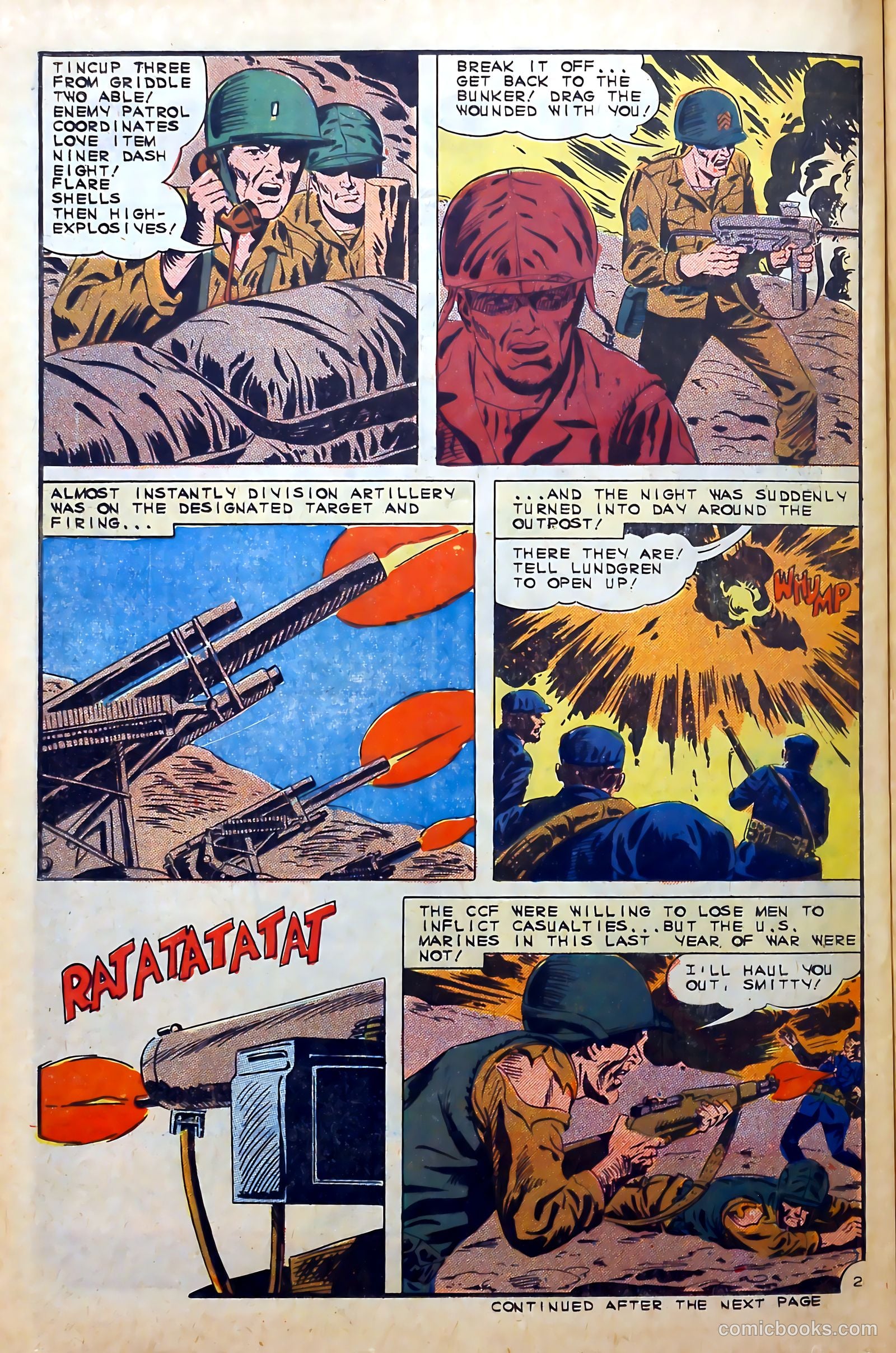 Fightin' Marines #71 (1966) — page 22 of 36