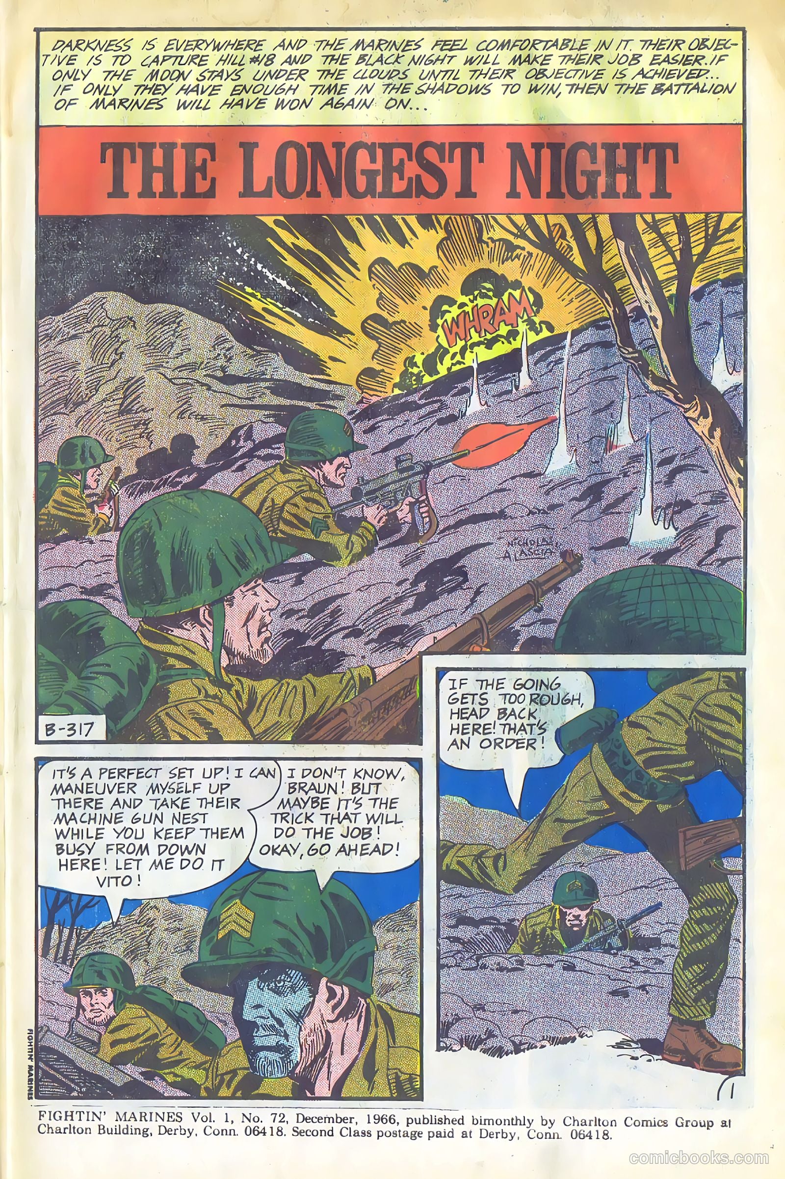 Fightin' Marines #72 (1966) — page 3 of 36