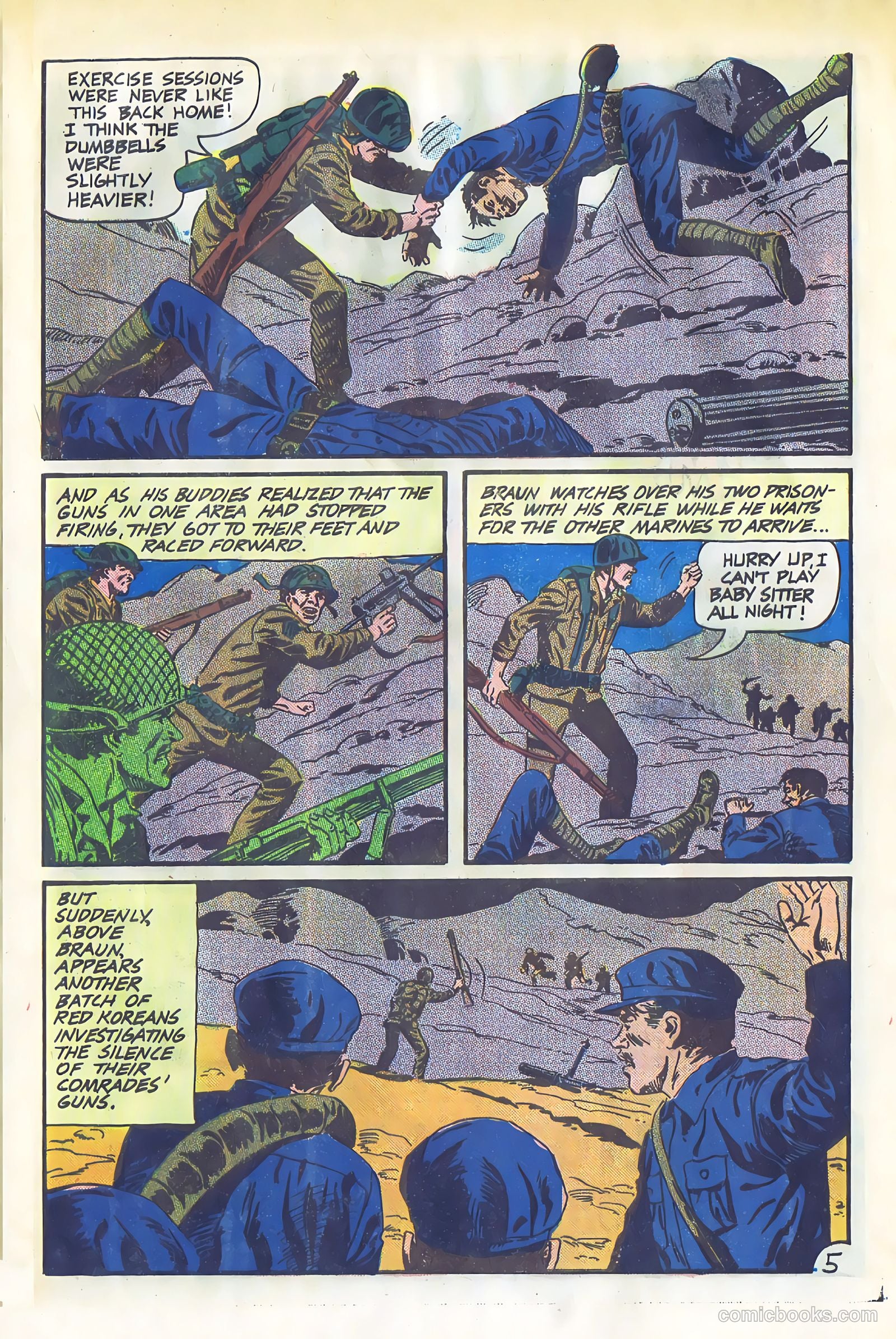 Fightin' Marines #72 (1966) — page 9 of 36