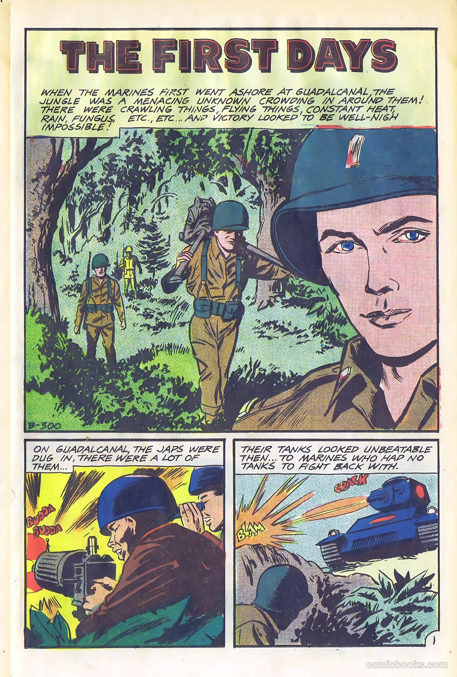 Fightin' Marines #72 (1966) — page 21 of 36