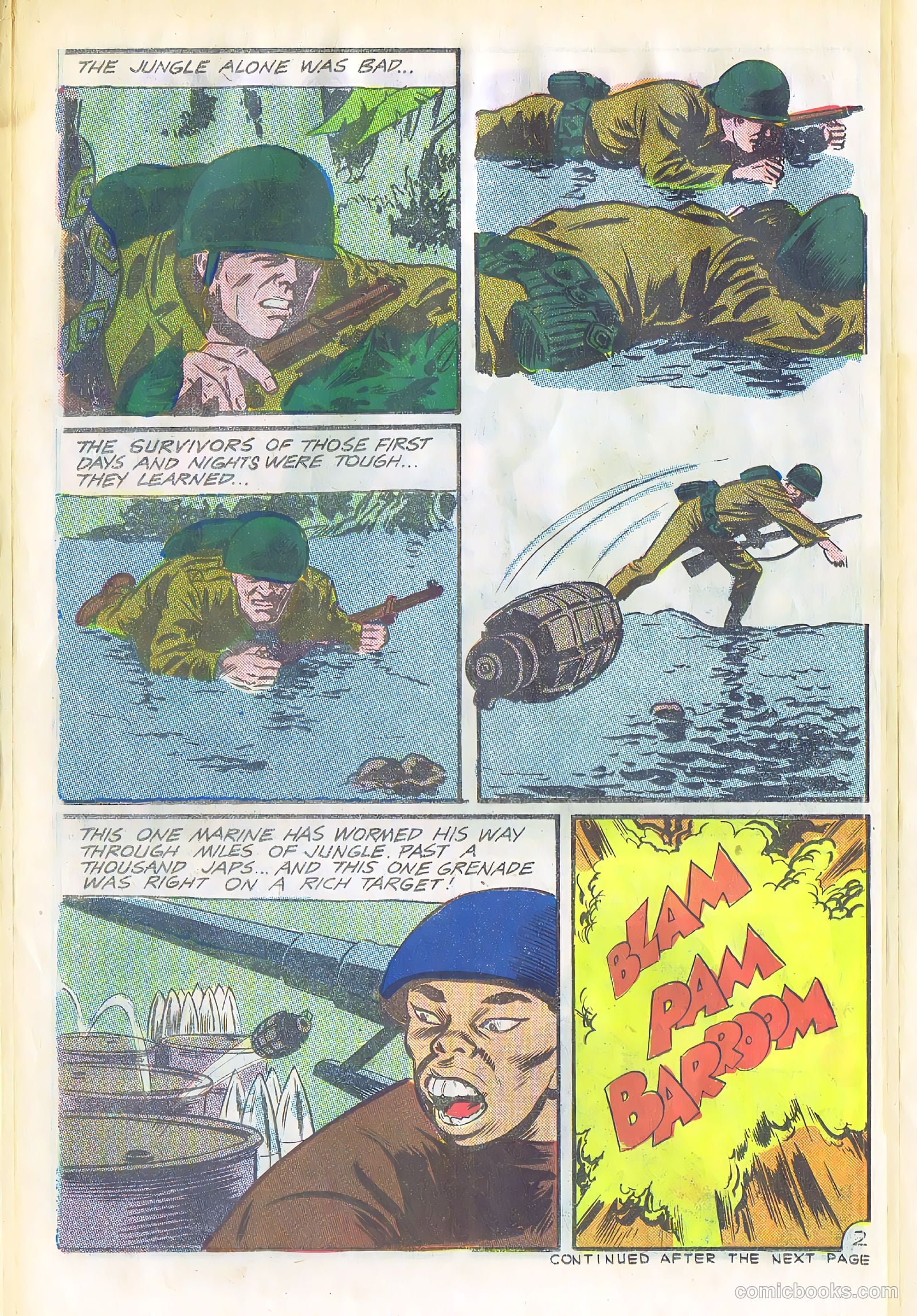 Fightin' Marines #72 (1966) — page 22 of 36