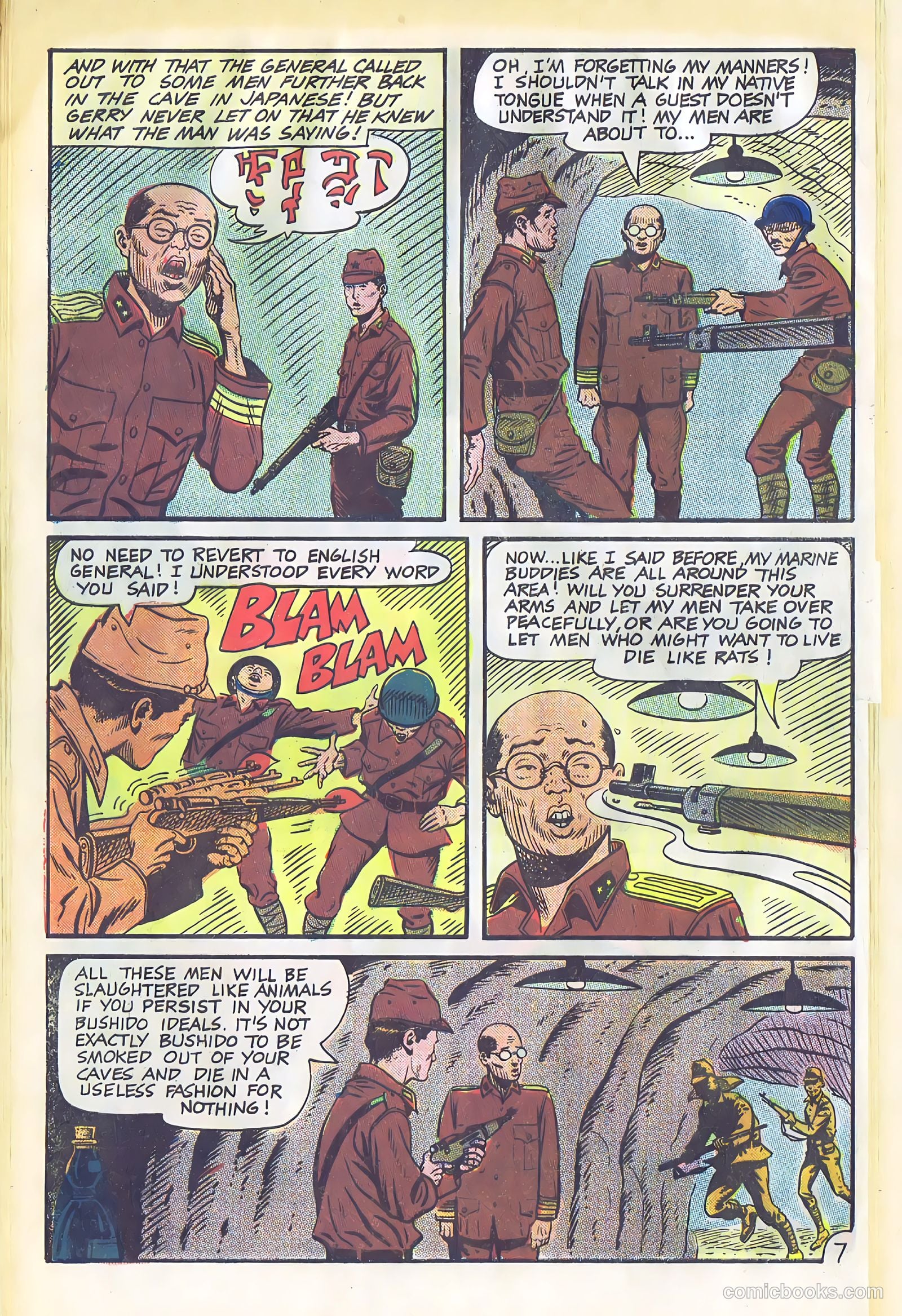 Fightin' Marines #72 (1966) — page 32 of 36