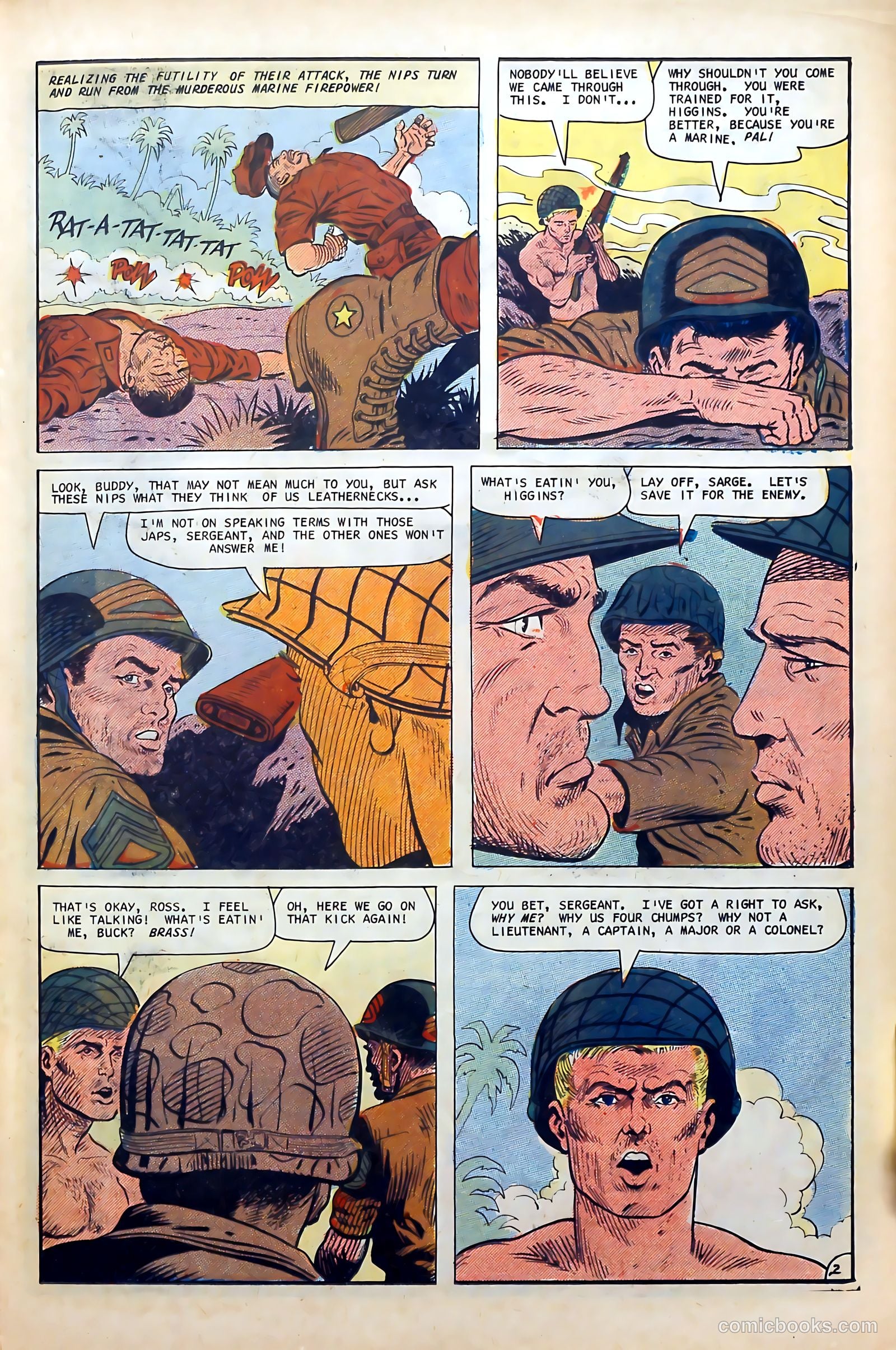 Fightin' Marines #74 (1967) — page 17 of 36