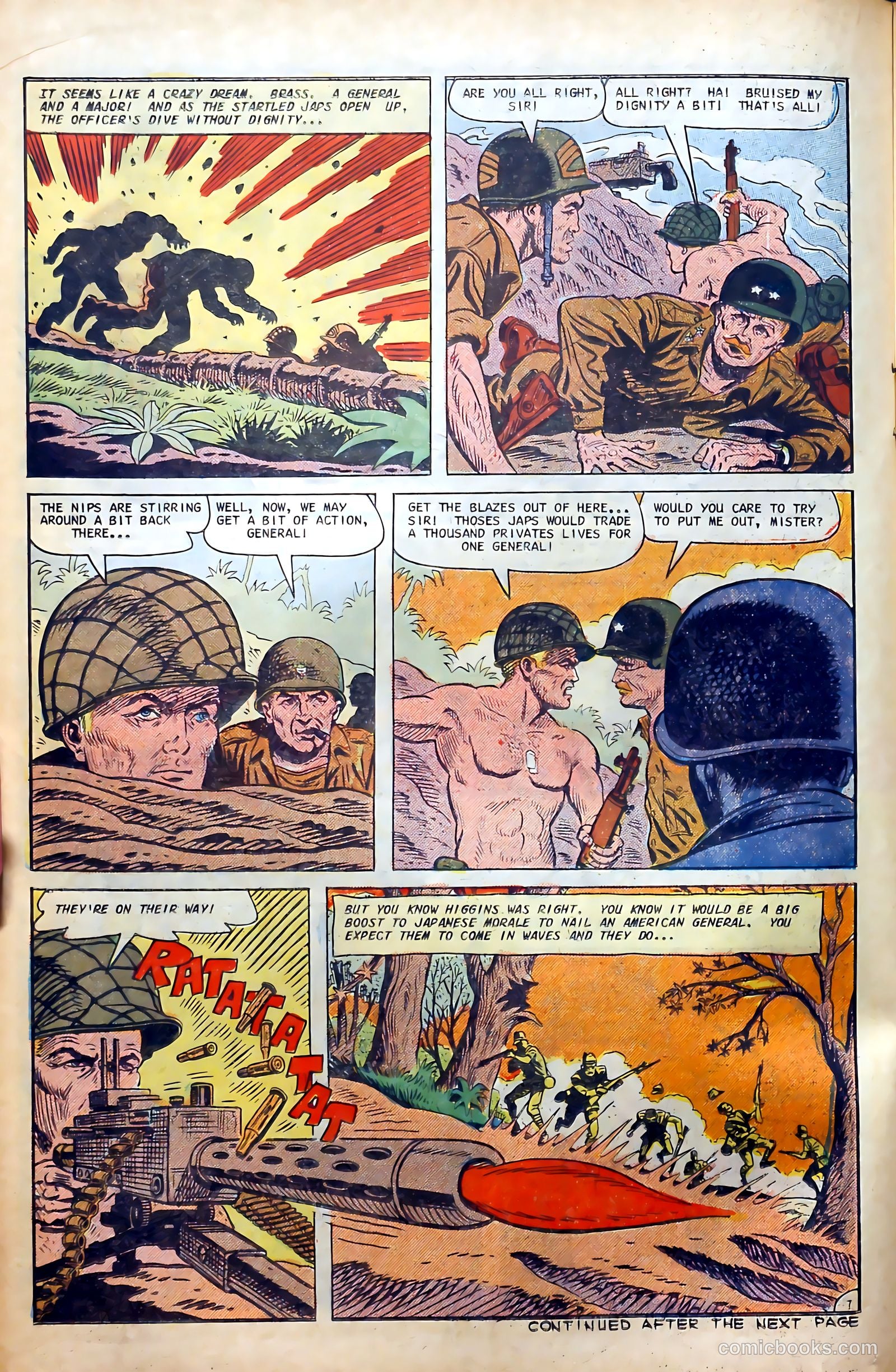 Fightin' Marines #74 (1967) — page 22 of 36