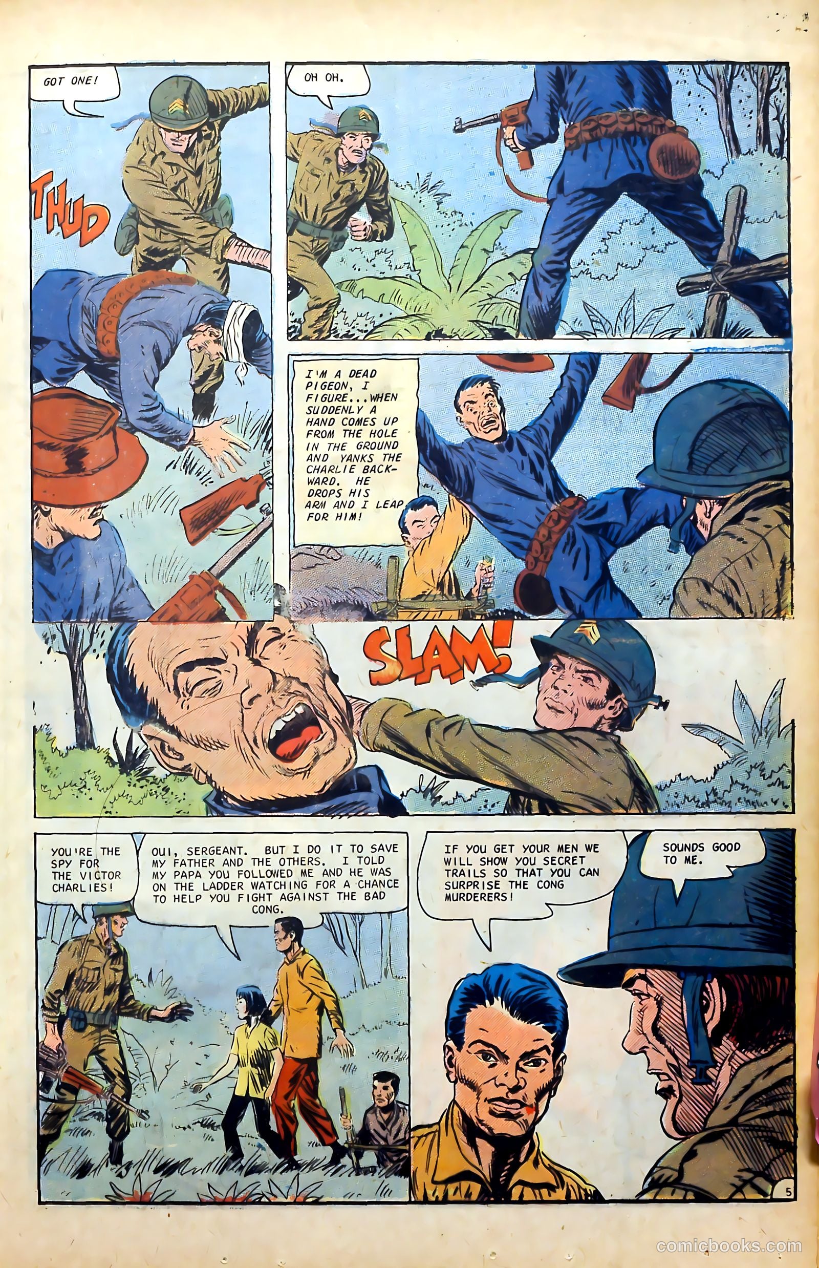 Fightin' Marines #75 (1967) — page 17 of 36