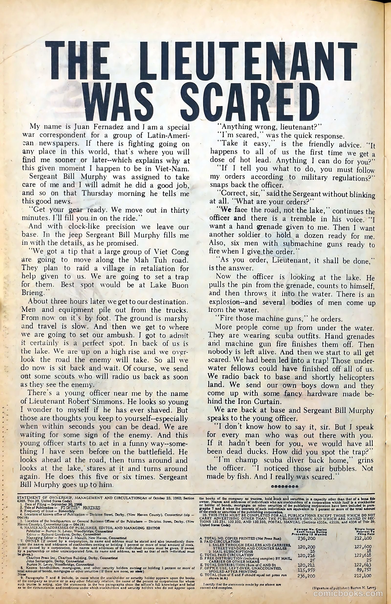 Fightin' Marines #75 (1967) — page 24 of 36