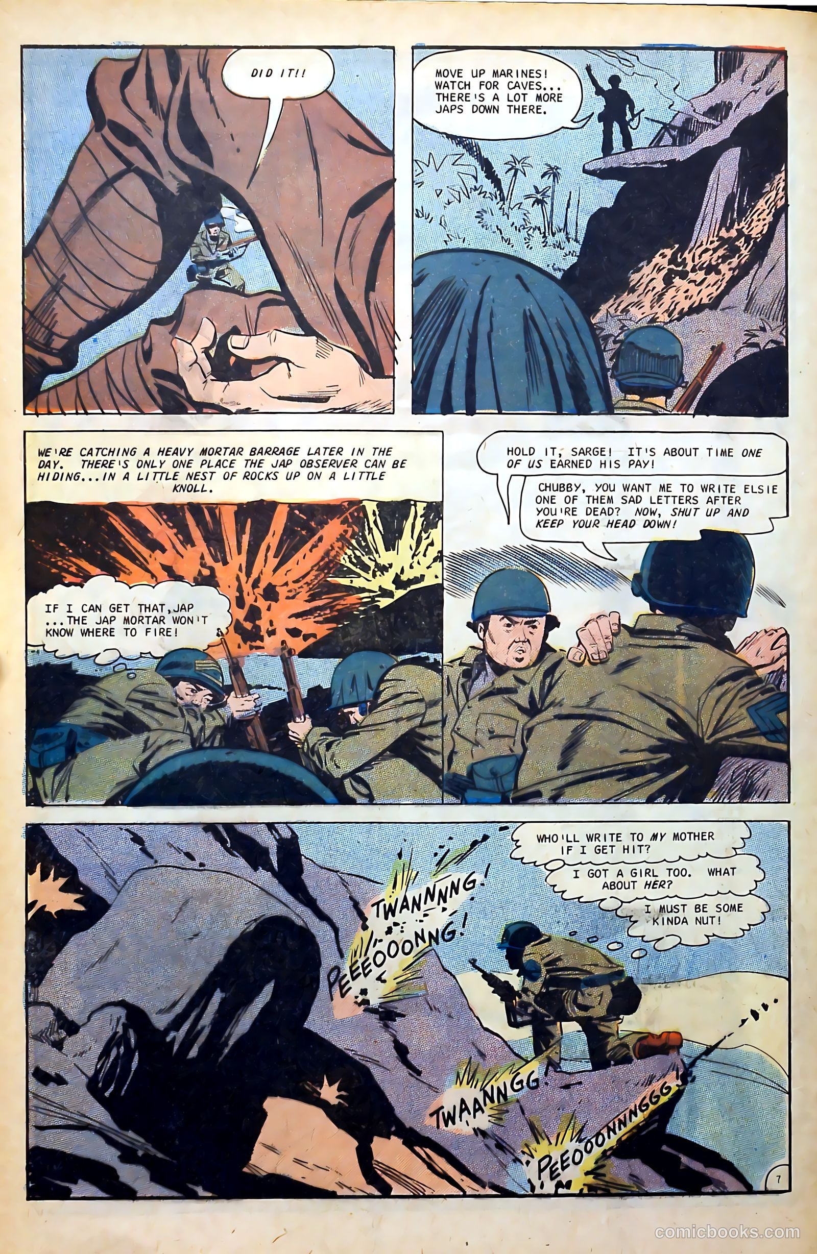 Fightin' Marines #75 (1967) — page 32 of 36