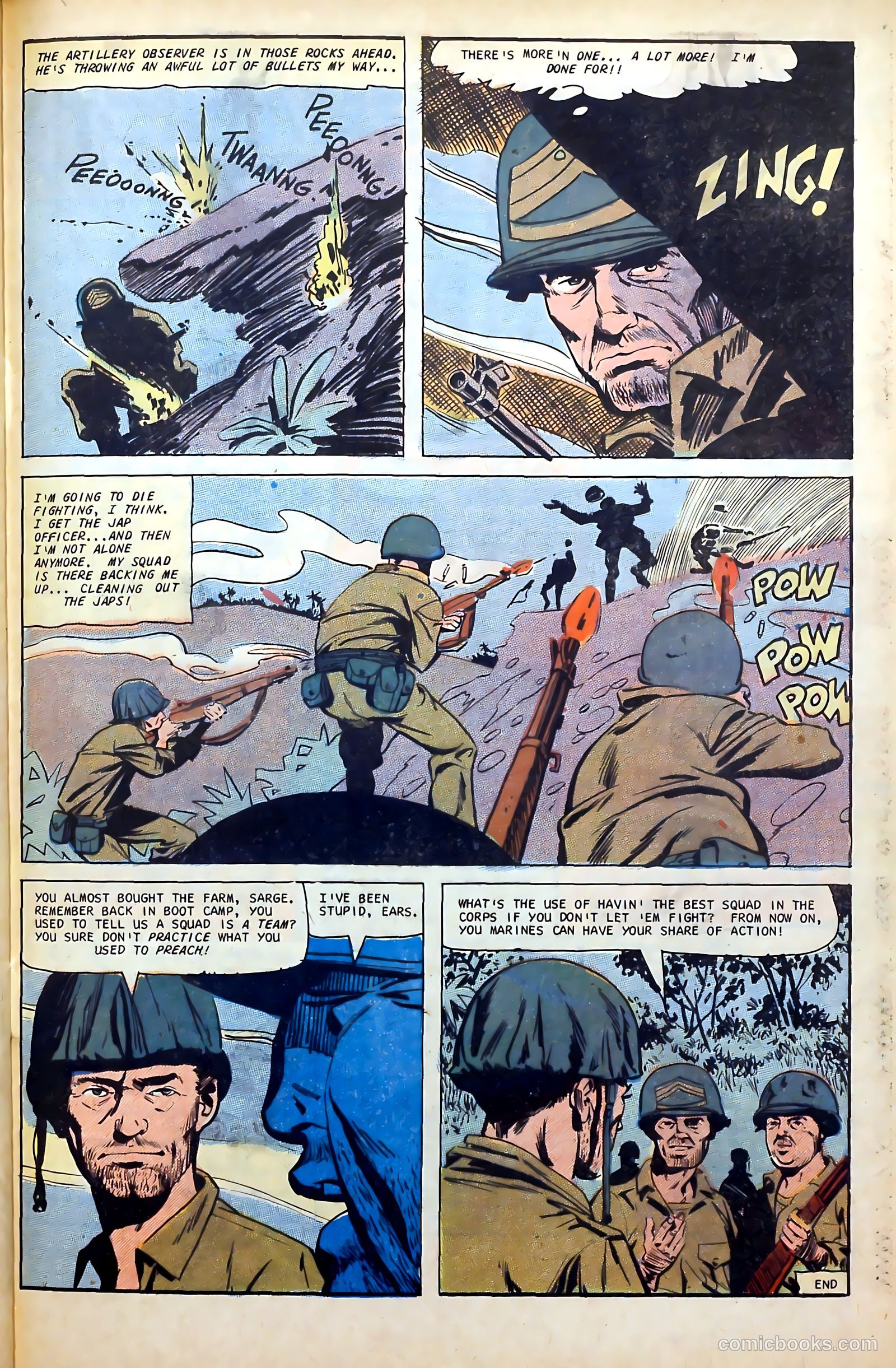 Fightin' Marines #75 (1967) — page 33 of 36