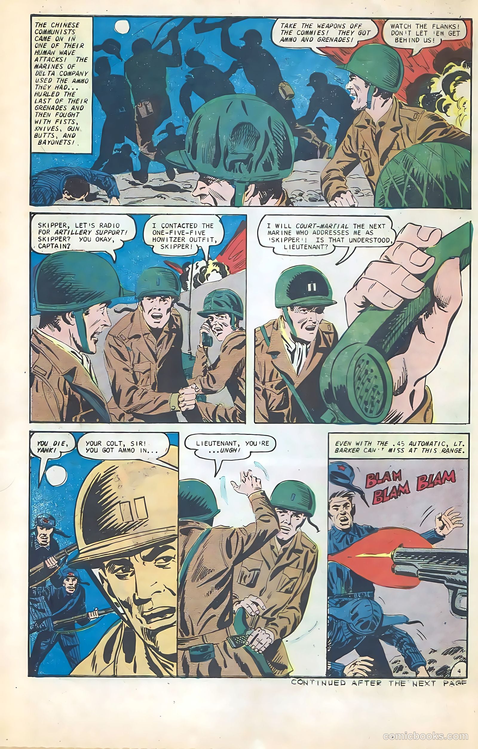 Fightin' Marines #76 (1967) — page 6 of 36