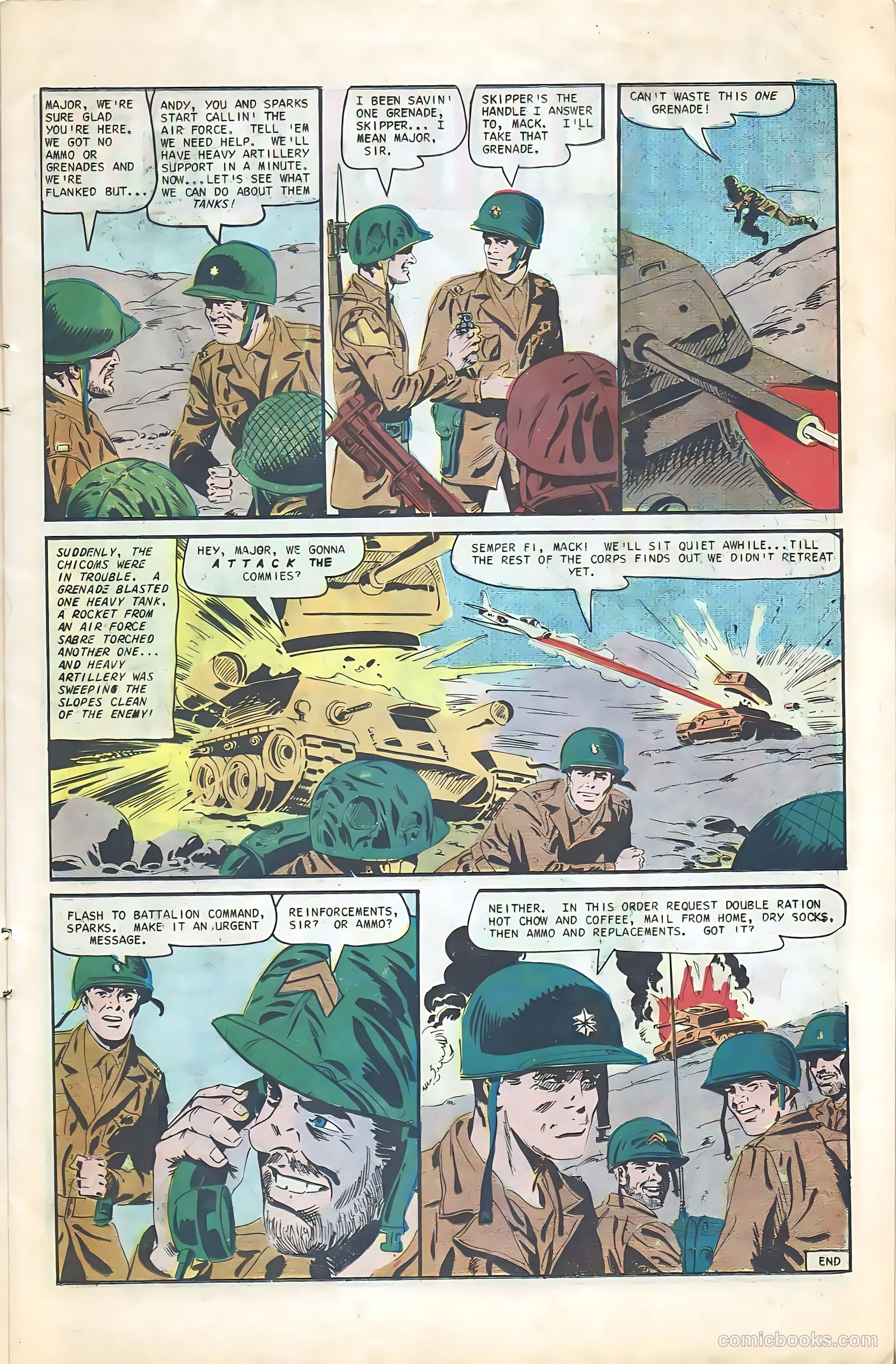 Fightin' Marines #76 (1967) — page 11 of 36