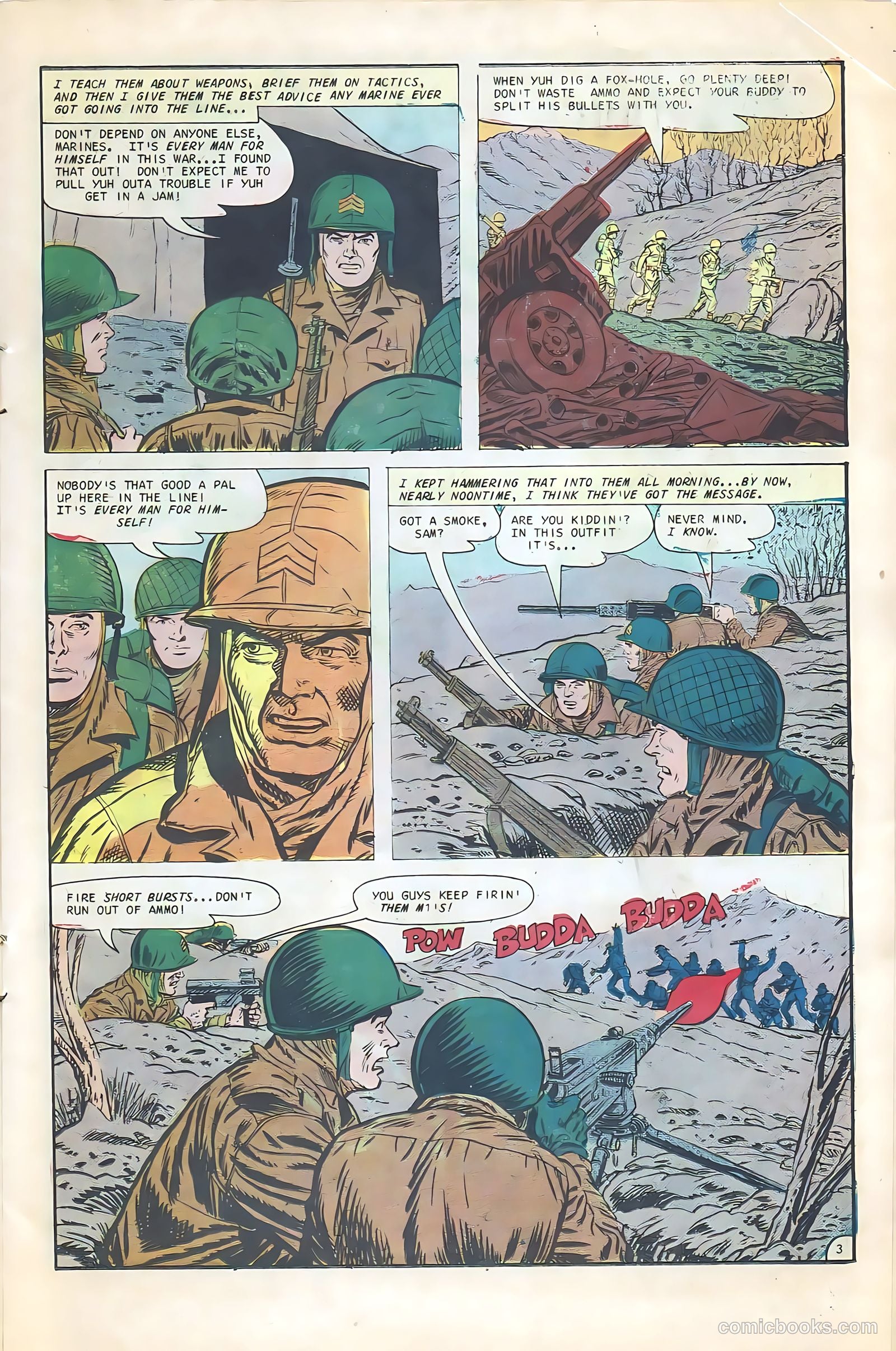 Fightin' Marines #76 (1967) — page 15 of 36