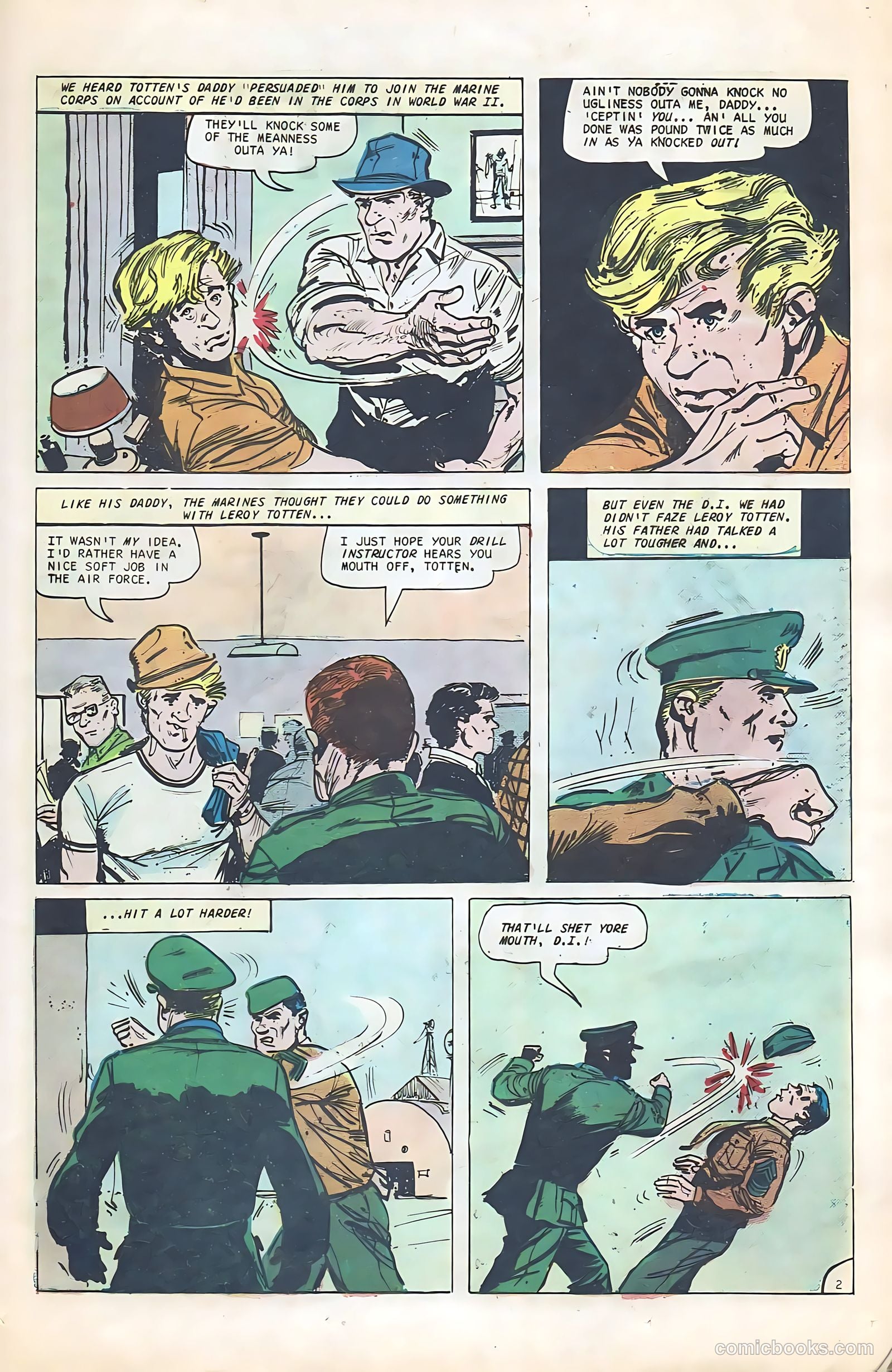 Fightin' Marines #76 (1967) — page 25 of 36
