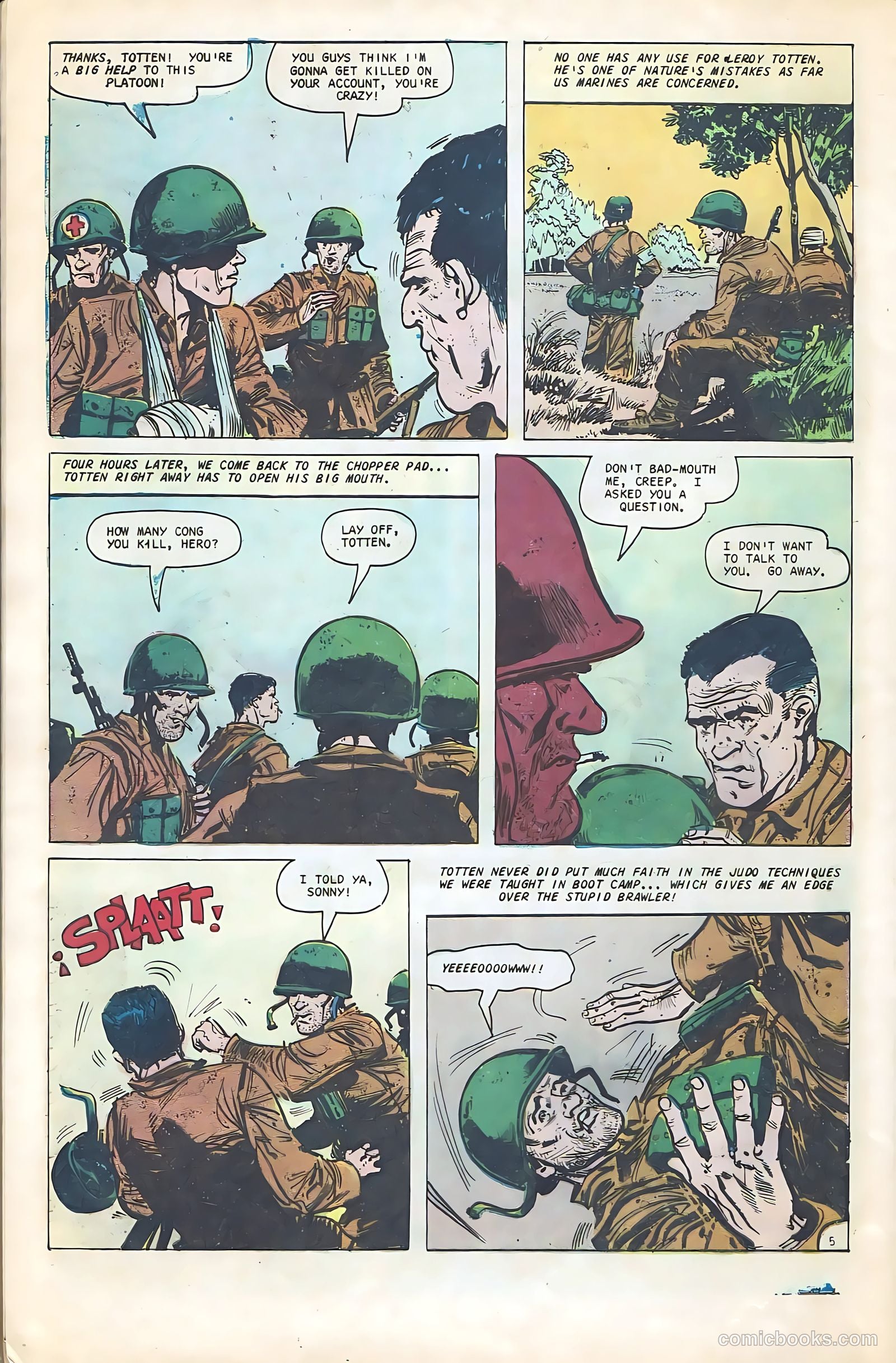 Fightin' Marines #76 (1967) — page 28 of 36