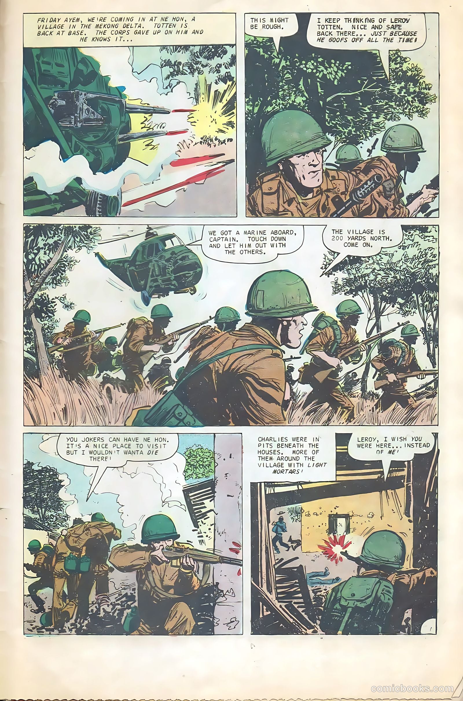 Fightin' Marines #76 (1967) — page 31 of 36