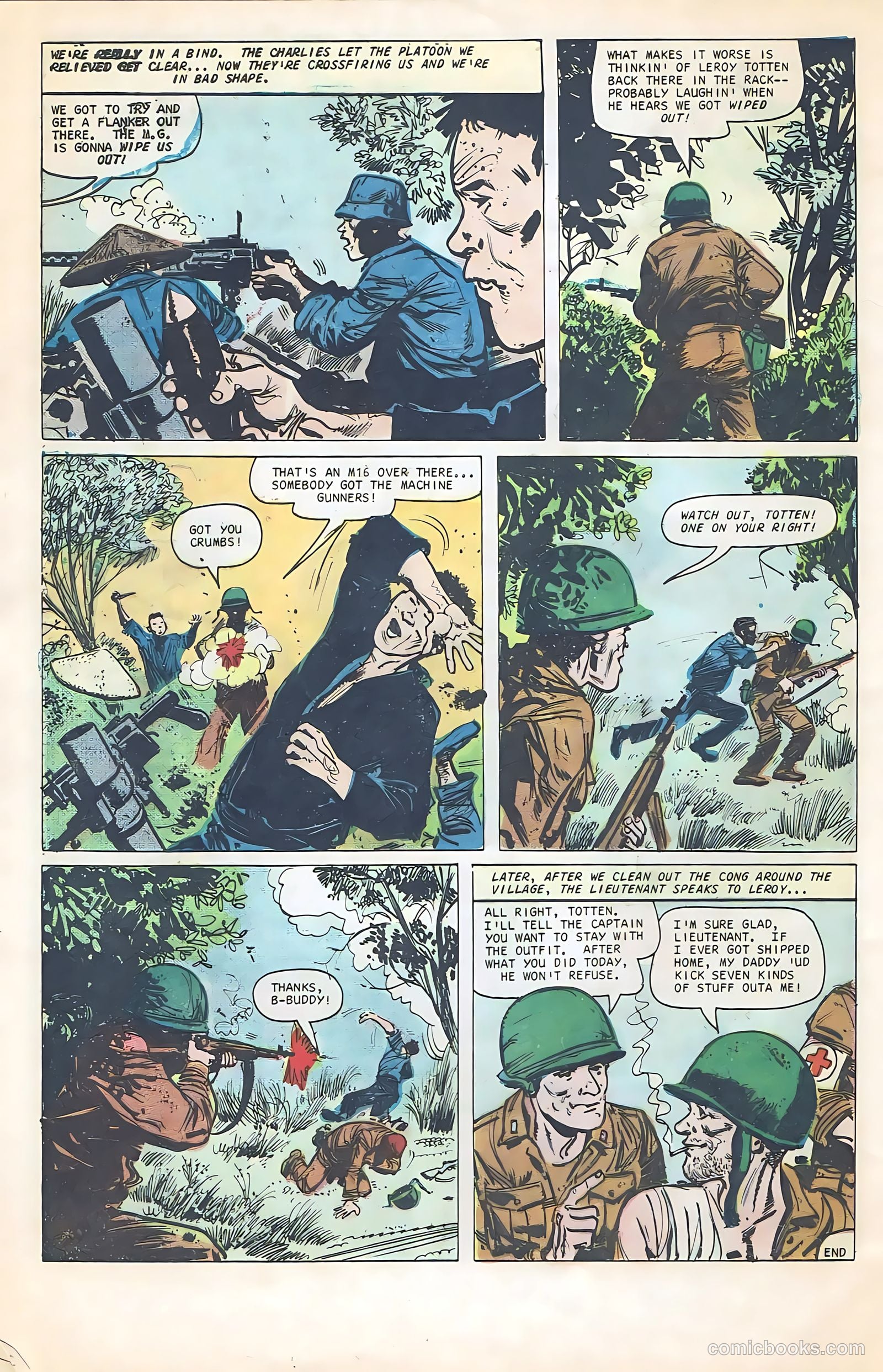 Fightin' Marines #76 (1967) — page 32 of 36