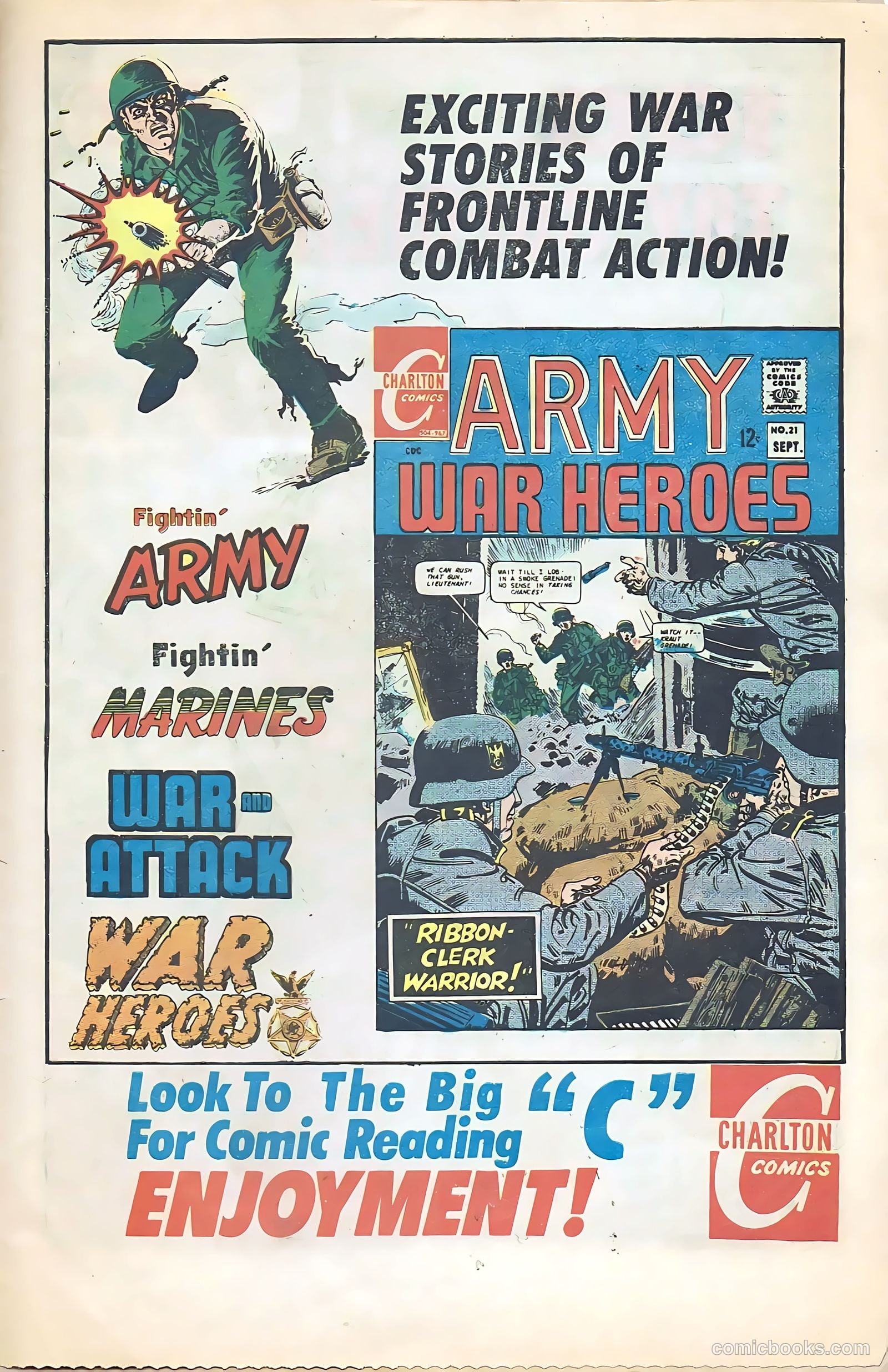Fightin' Marines #76 (1967) — page 33 of 36