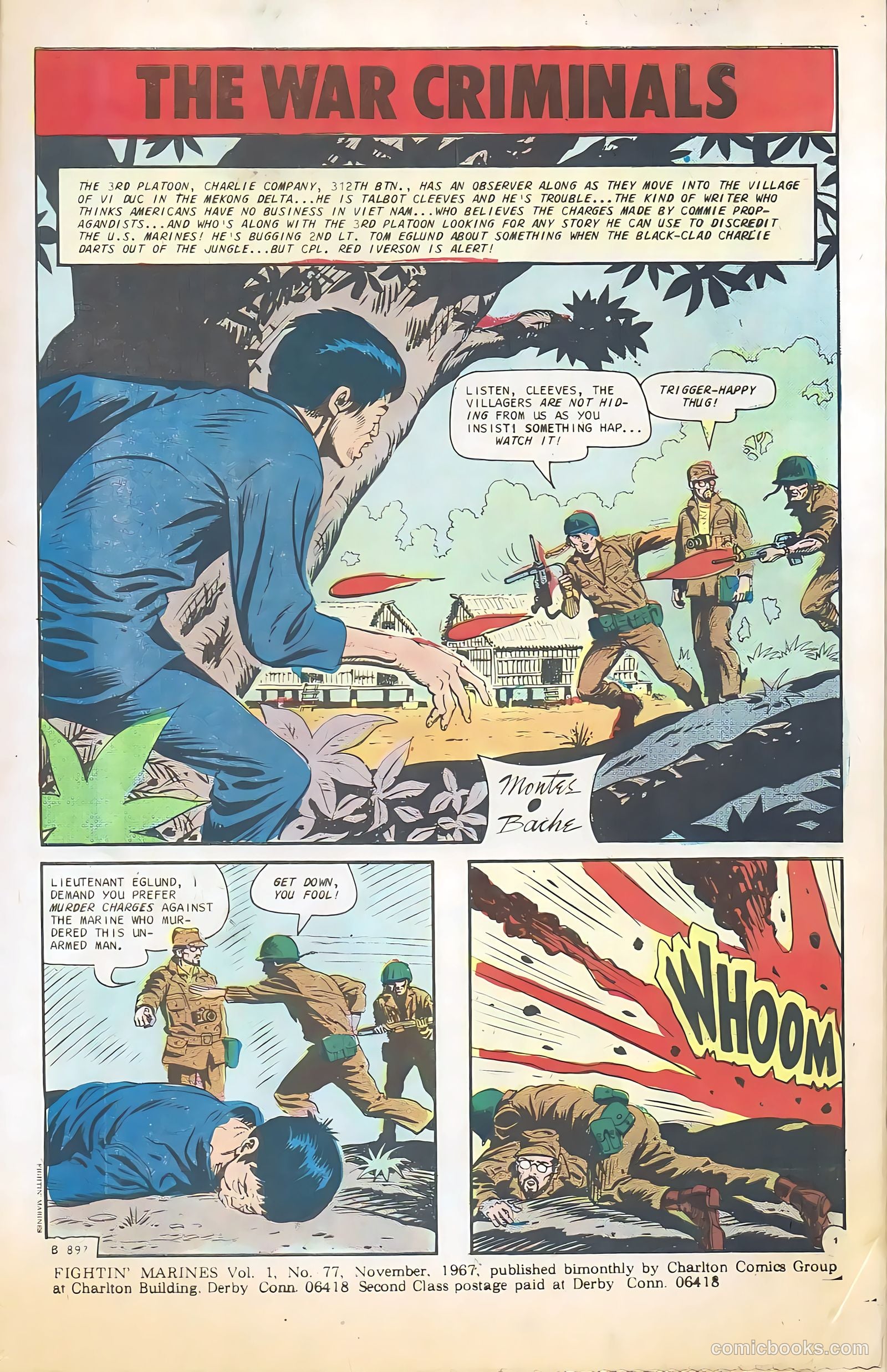 Fightin' Marines #77 (1967) — page 3 of 36