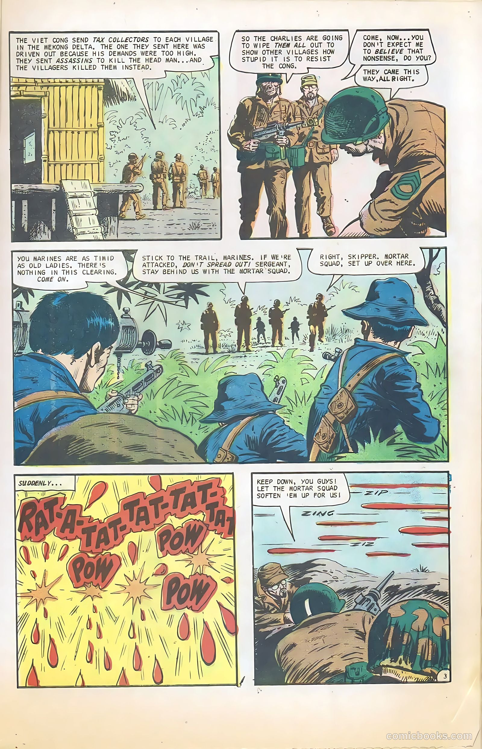 Fightin' Marines #77 (1967) — page 5 of 36