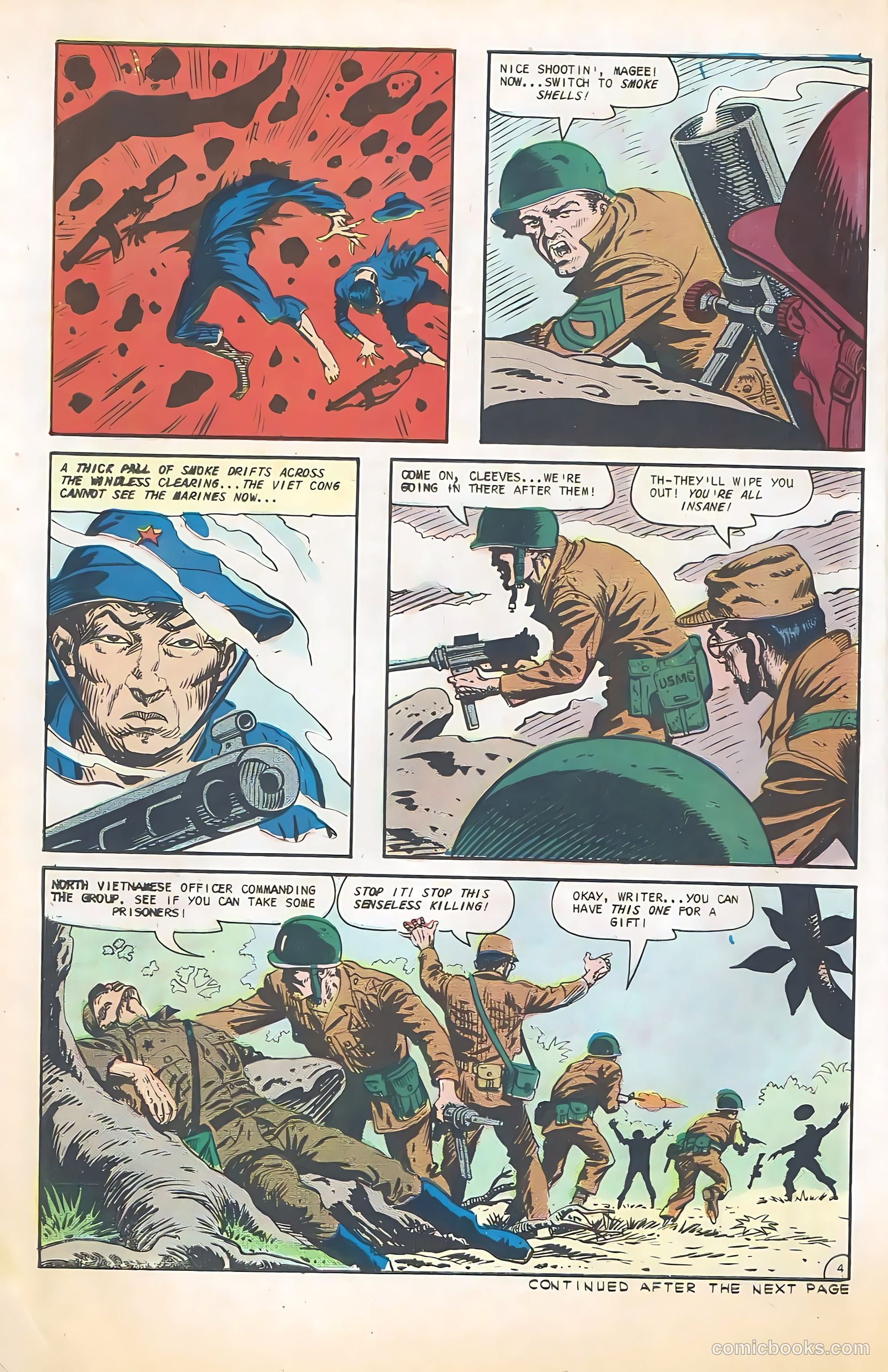 Fightin' Marines #77 (1967) — page 6 of 36