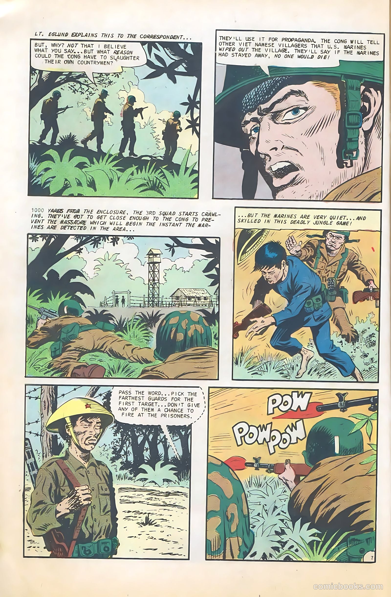 Fightin' Marines #77 (1967) — page 10 of 36