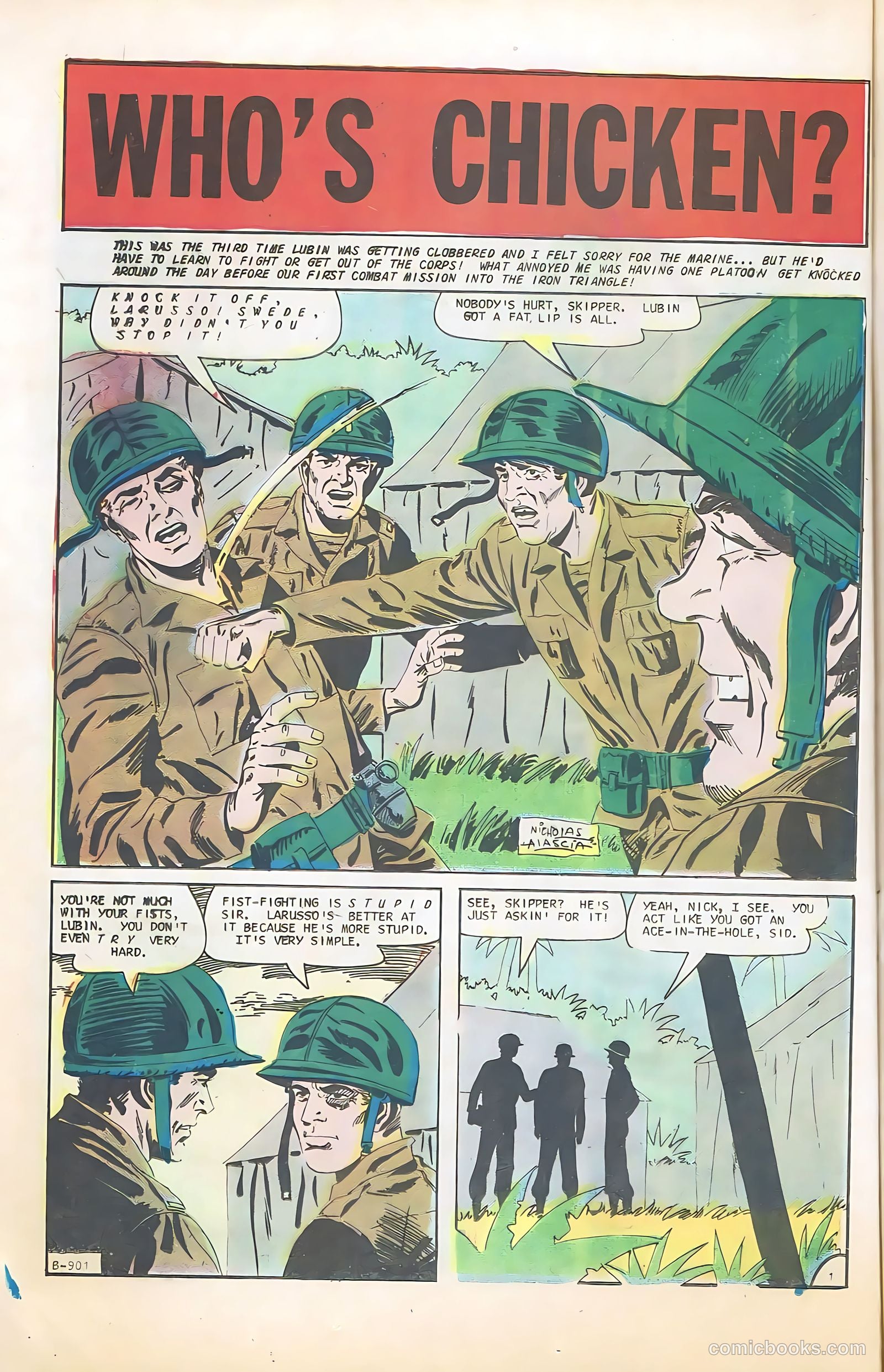 Fightin' Marines #77 (1967) — page 12 of 36