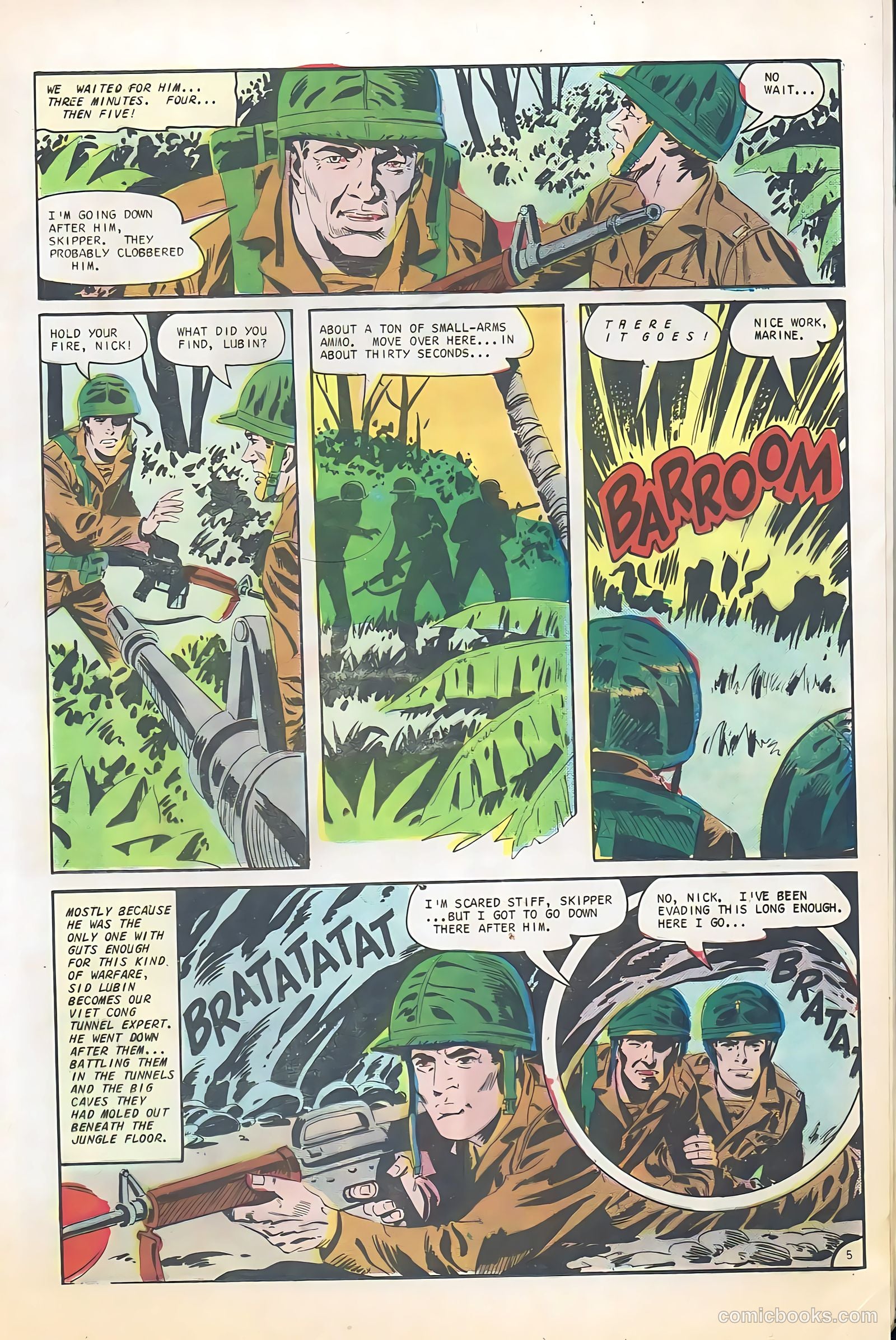Fightin' Marines #77 (1967) — page 17 of 36
