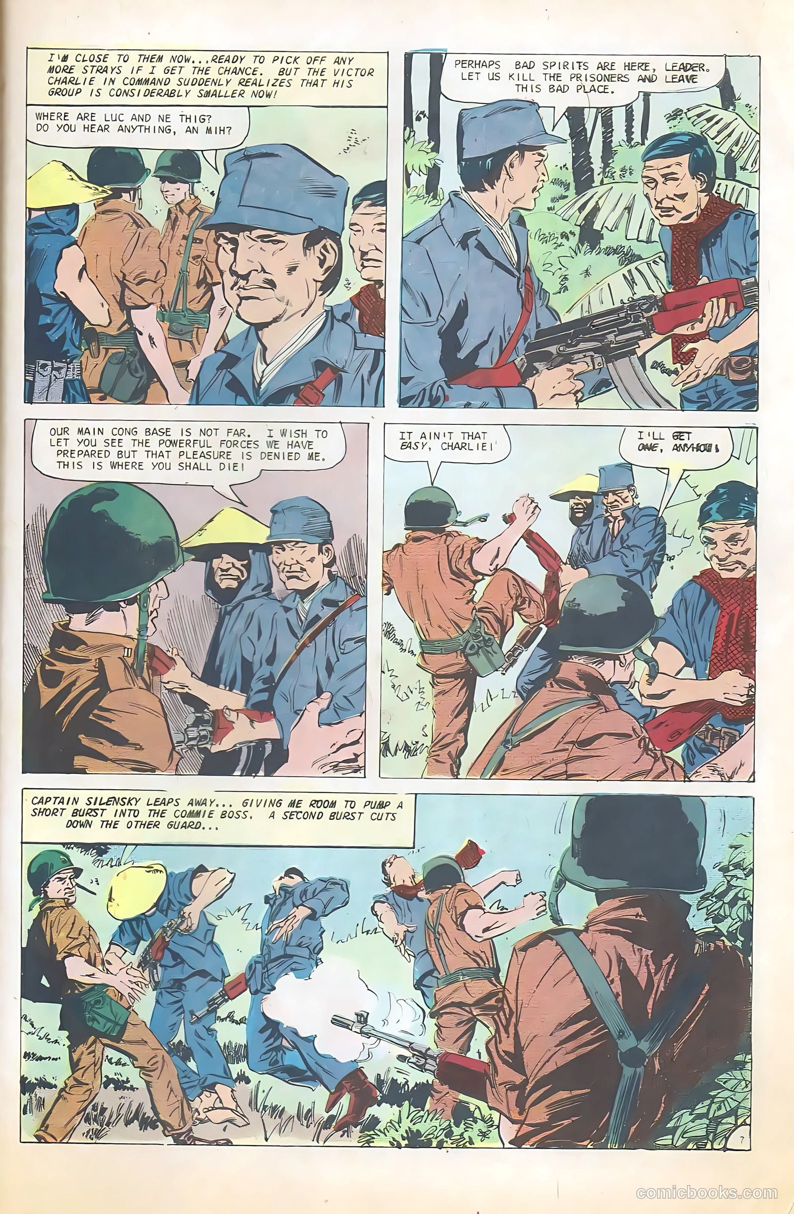 Fightin' Marines #77 (1967) — page 31 of 36