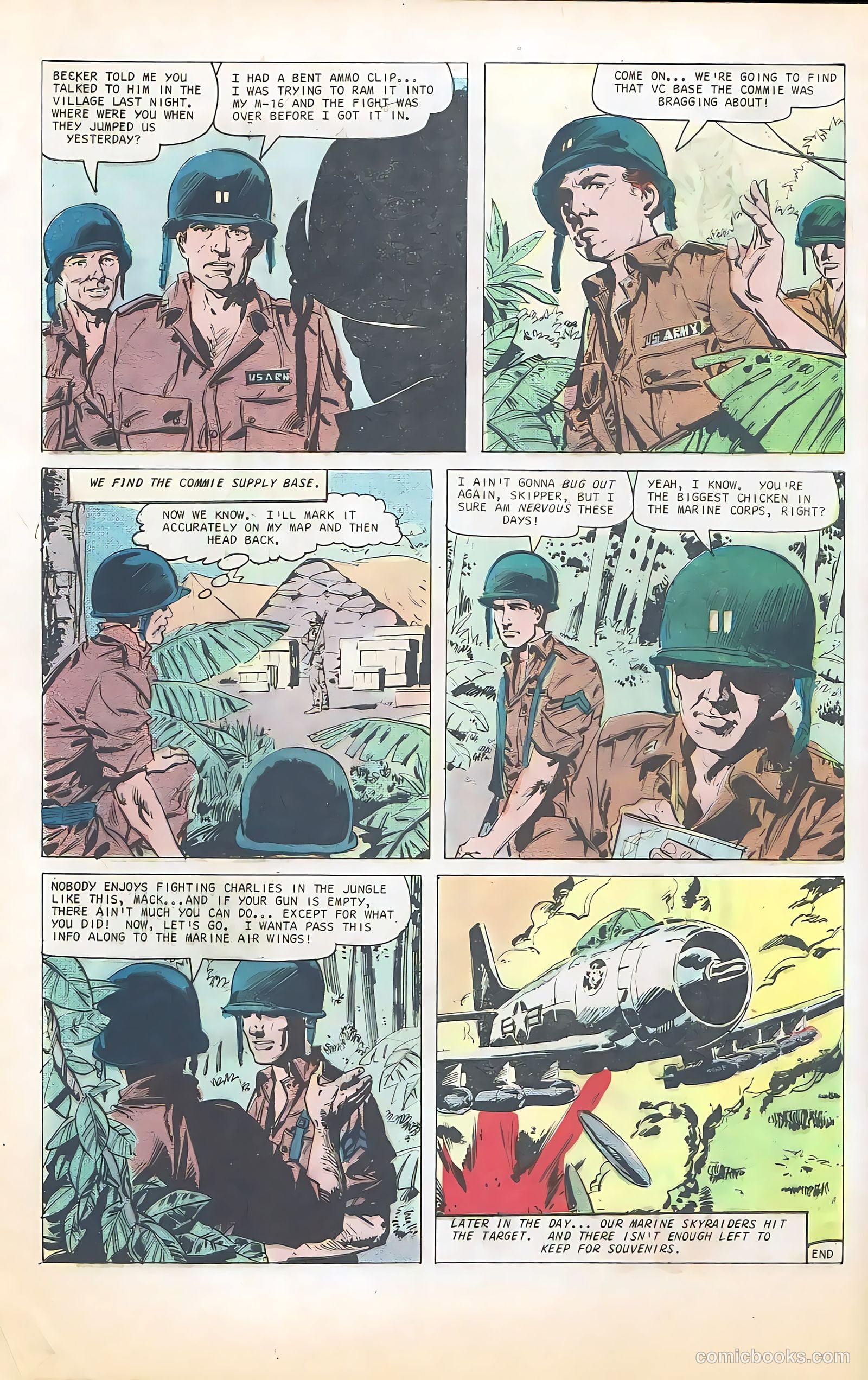 Fightin' Marines #77 (1967) — page 32 of 36