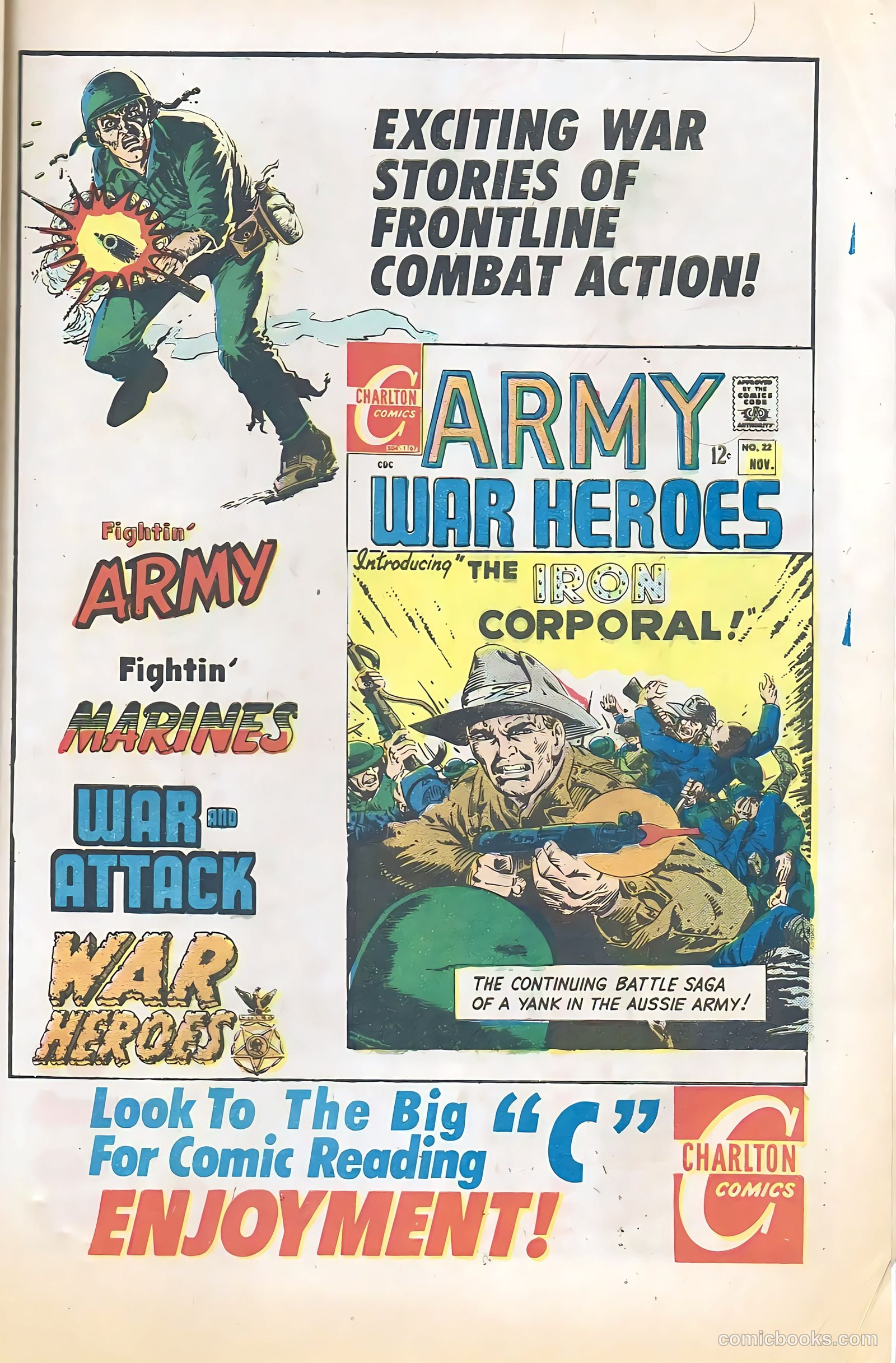 Fightin' Marines #77 (1967) — page 33 of 36