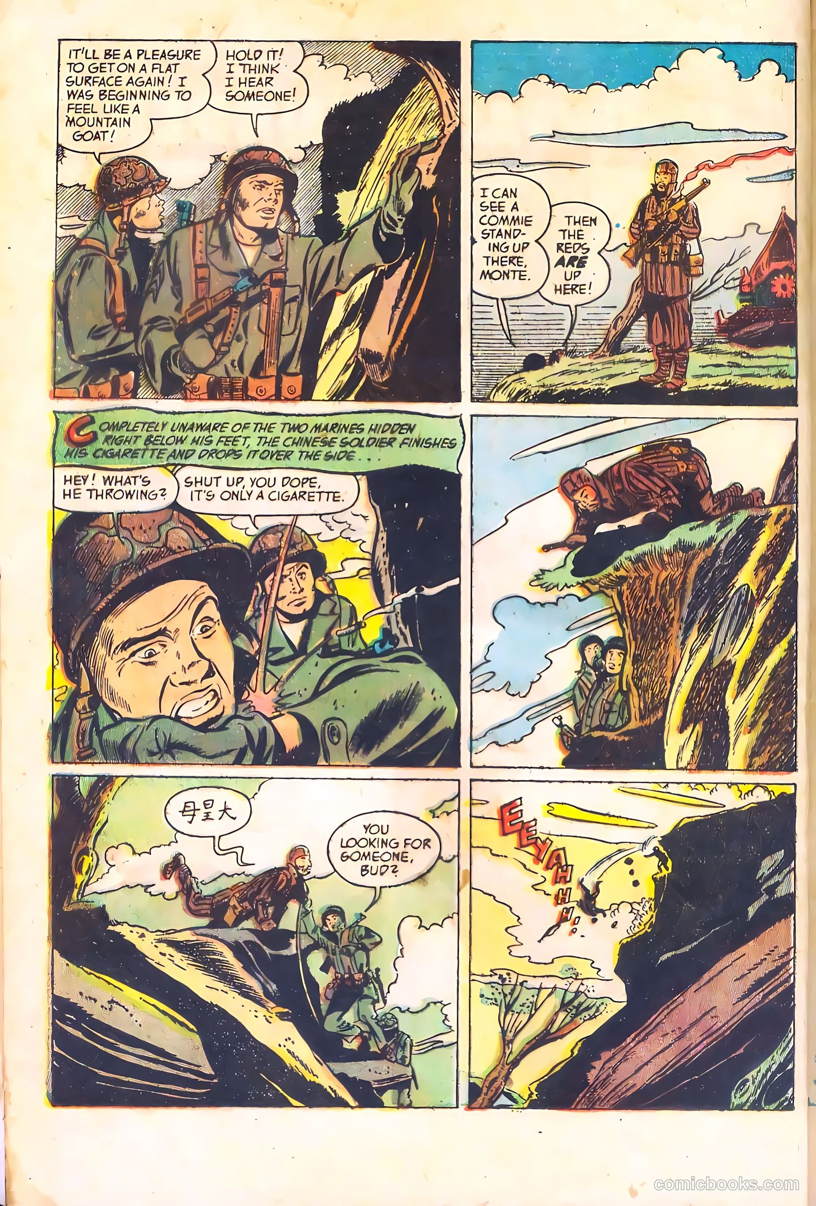 Fightin' Marines #8 (1952) — page 4 of 36