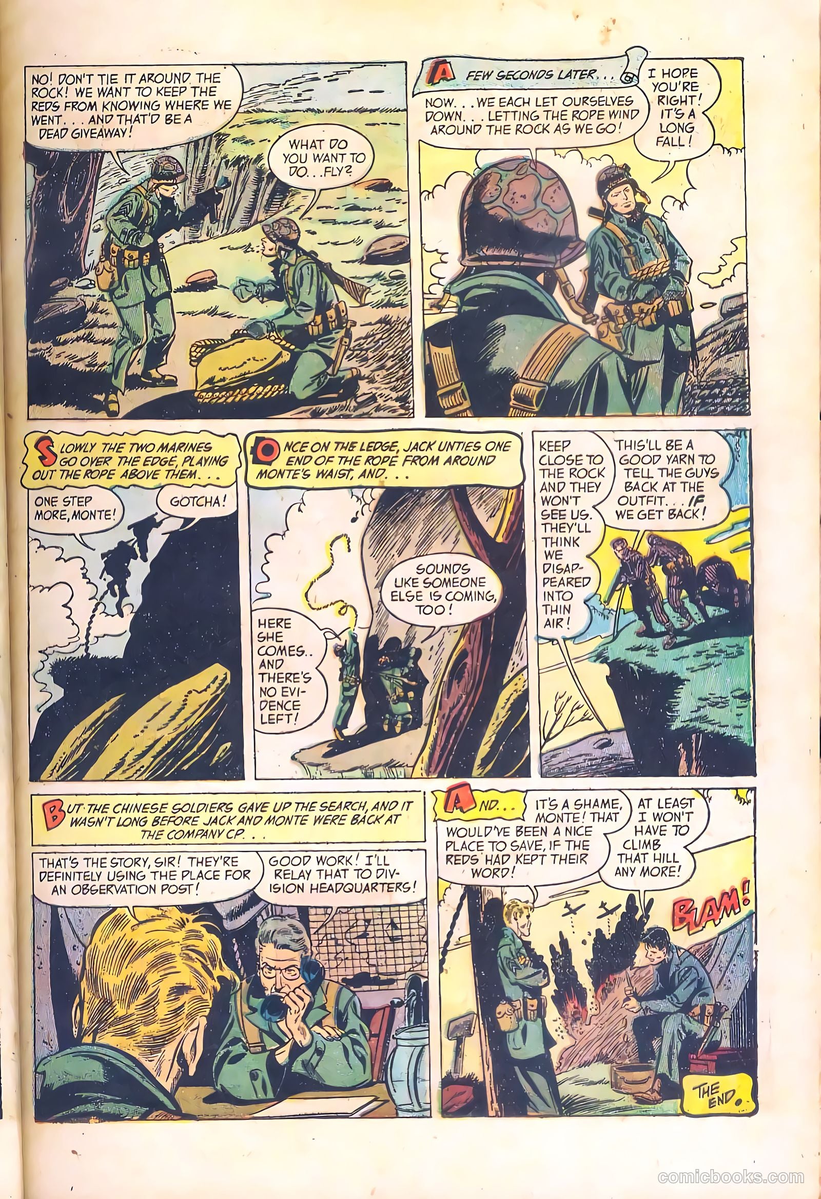 Fightin' Marines #8 (1952) — page 9 of 36