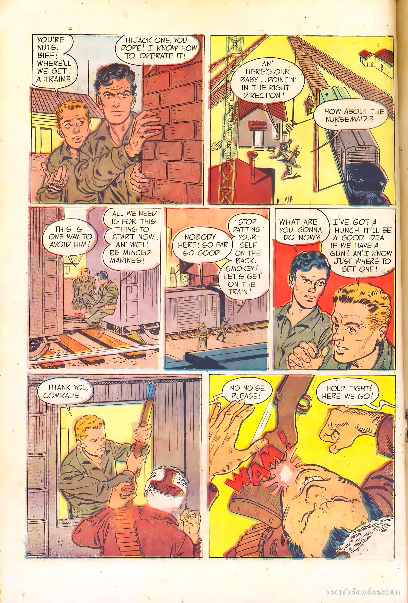 Fightin' Marines #8 (1952) — page 14 of 36