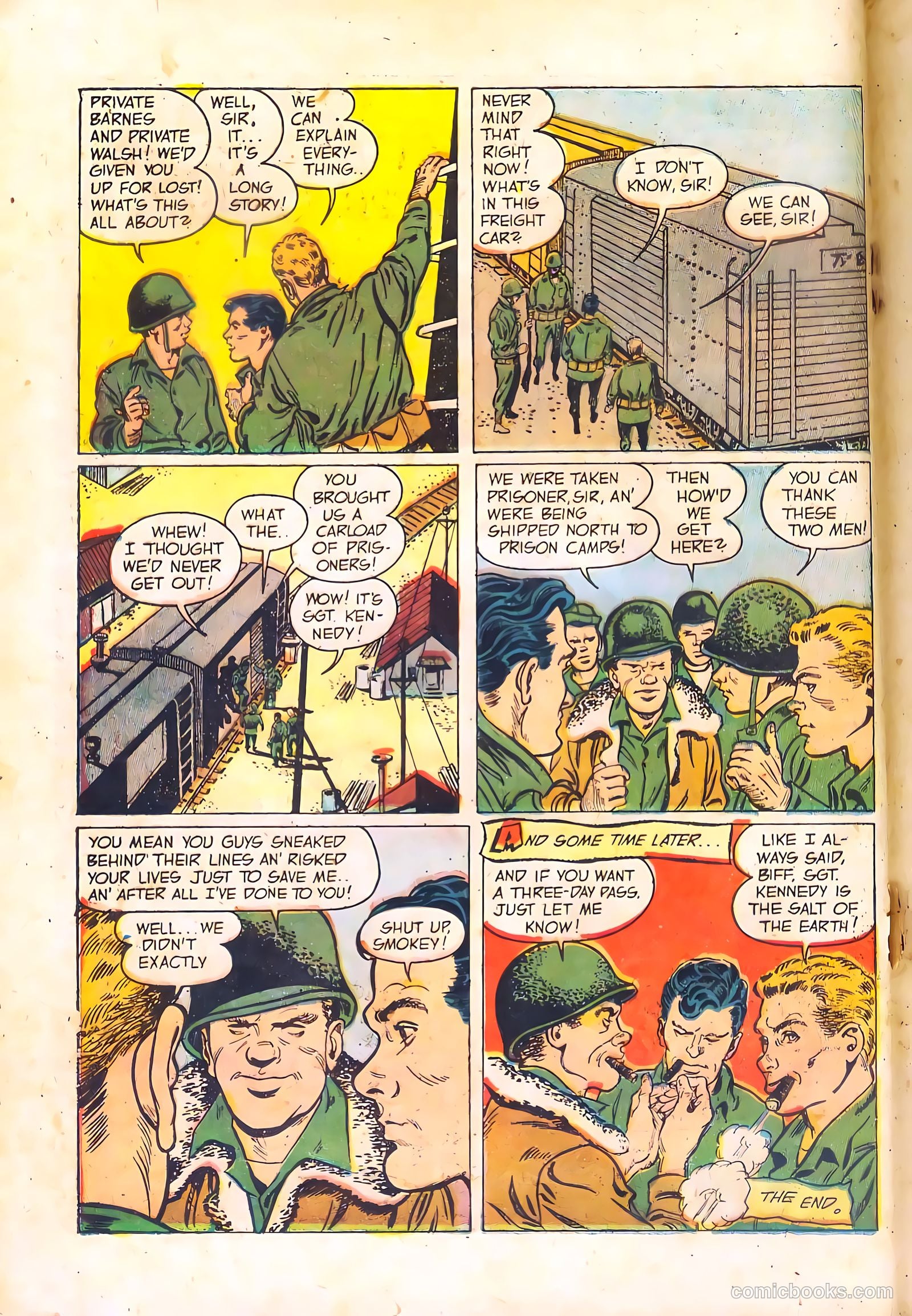 Fightin' Marines #8 (1952) — page 16 of 36