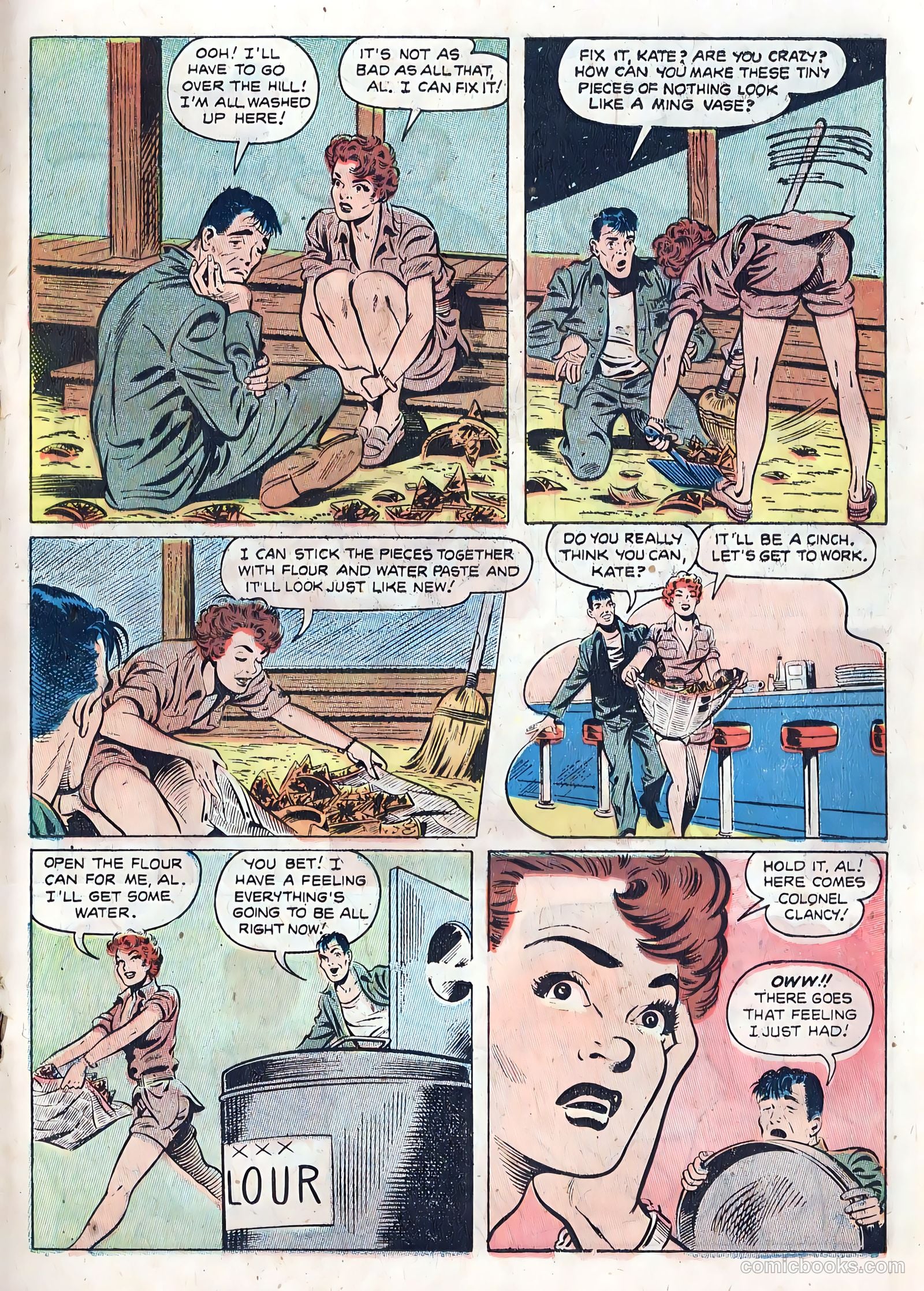 Fightin' Marines #8 (1952) — page 19 of 36