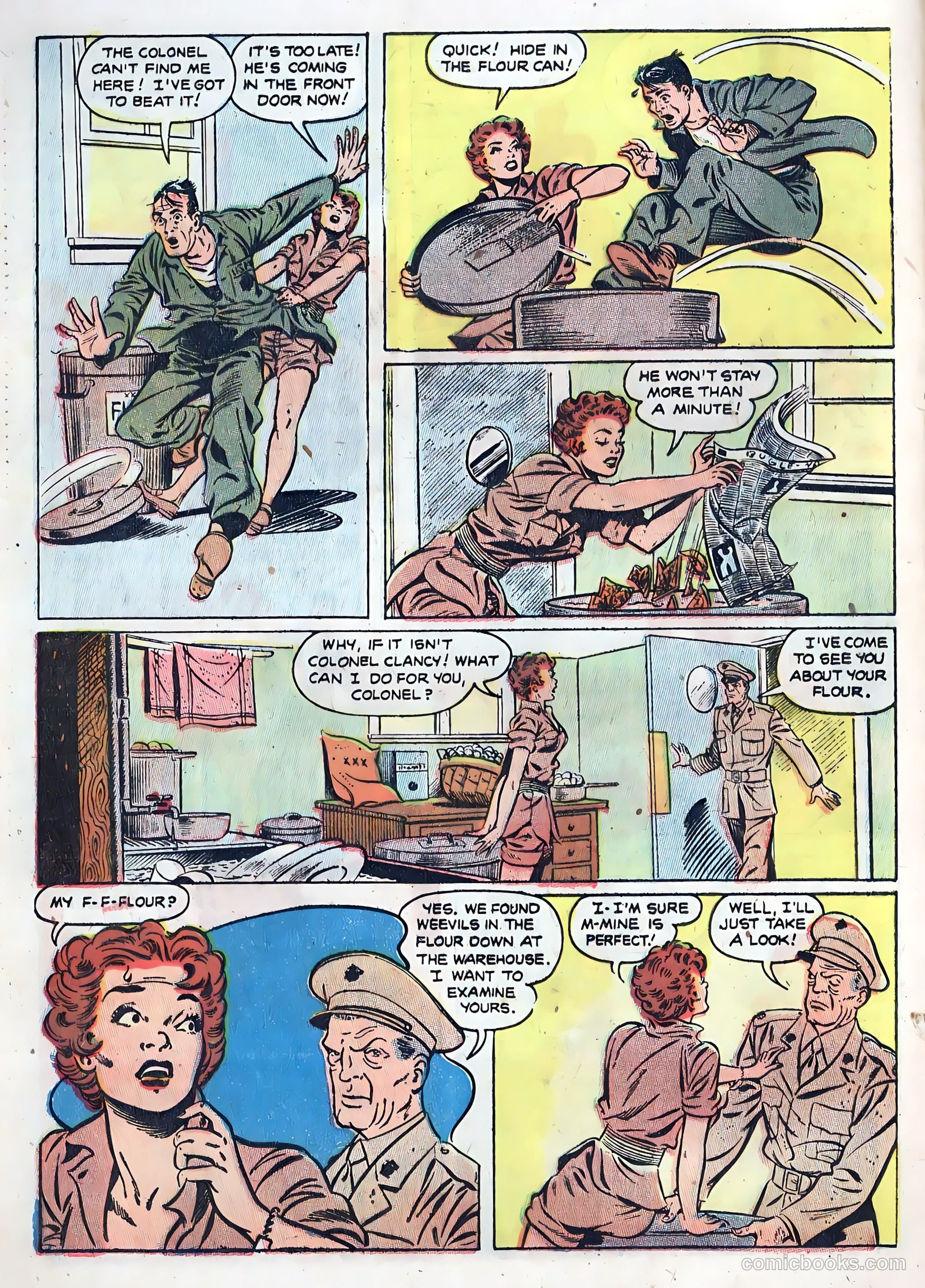 Fightin' Marines #8 (1952) — page 20 of 36