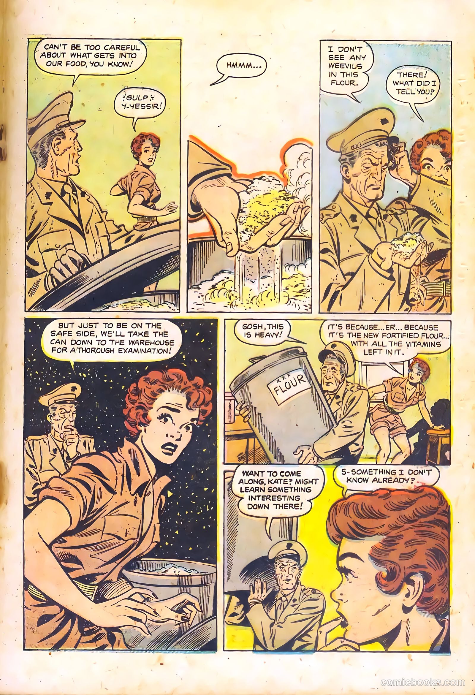 Fightin' Marines #8 (1952) — page 21 of 36
