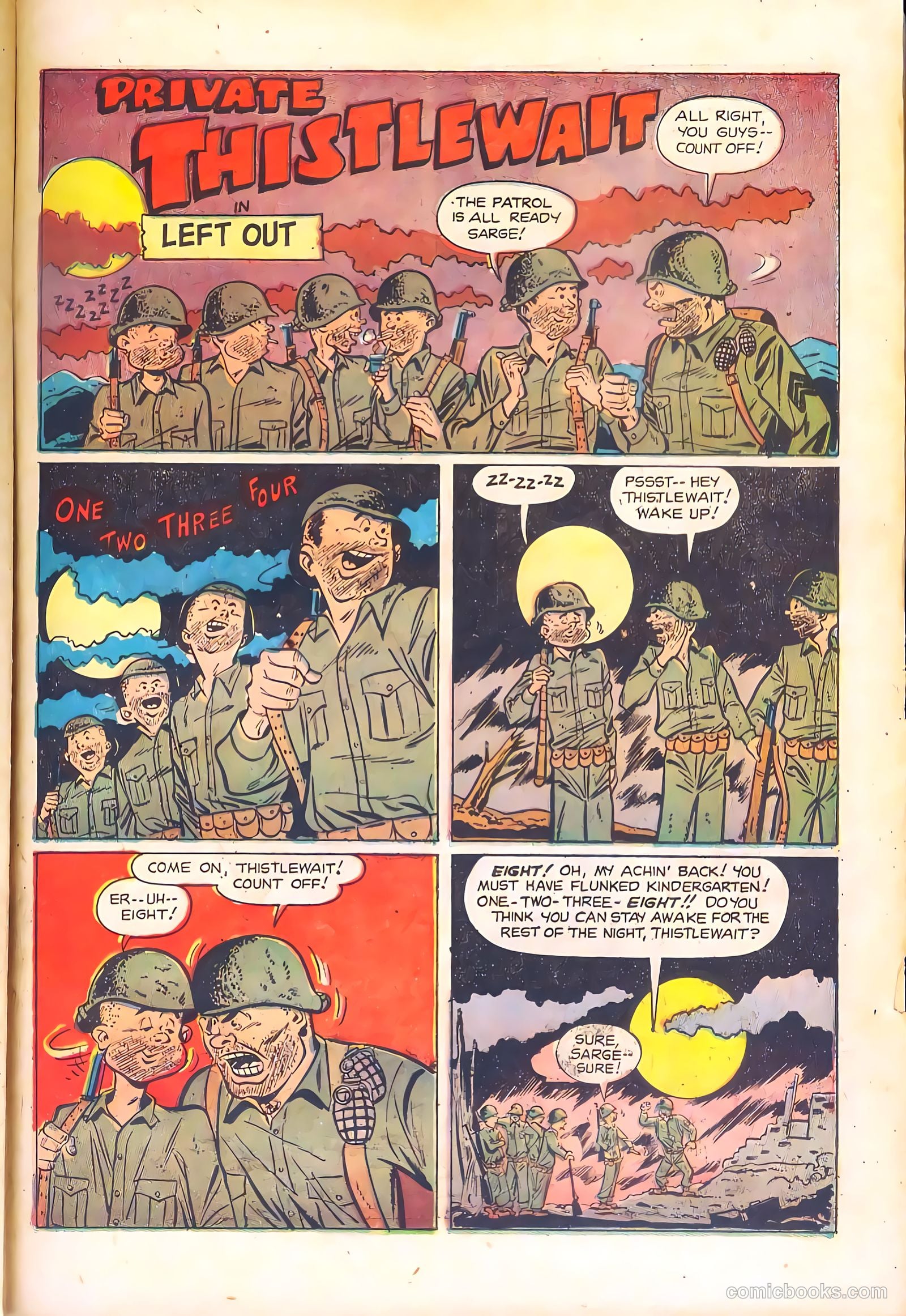 Fightin' Marines #8 (1952) — page 23 of 36