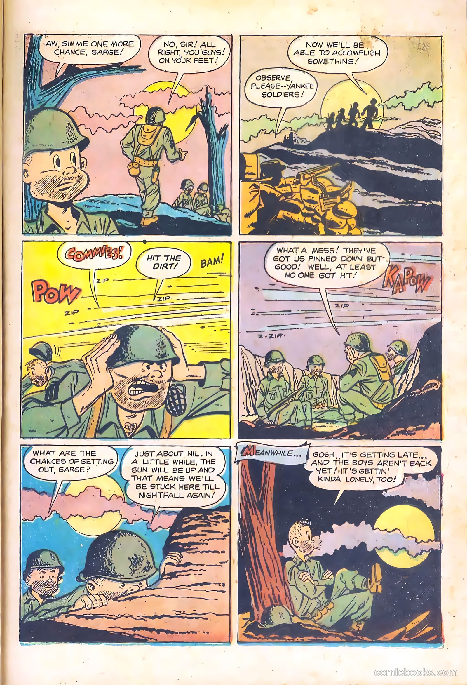 Fightin' Marines #8 (1952) — page 25 of 36