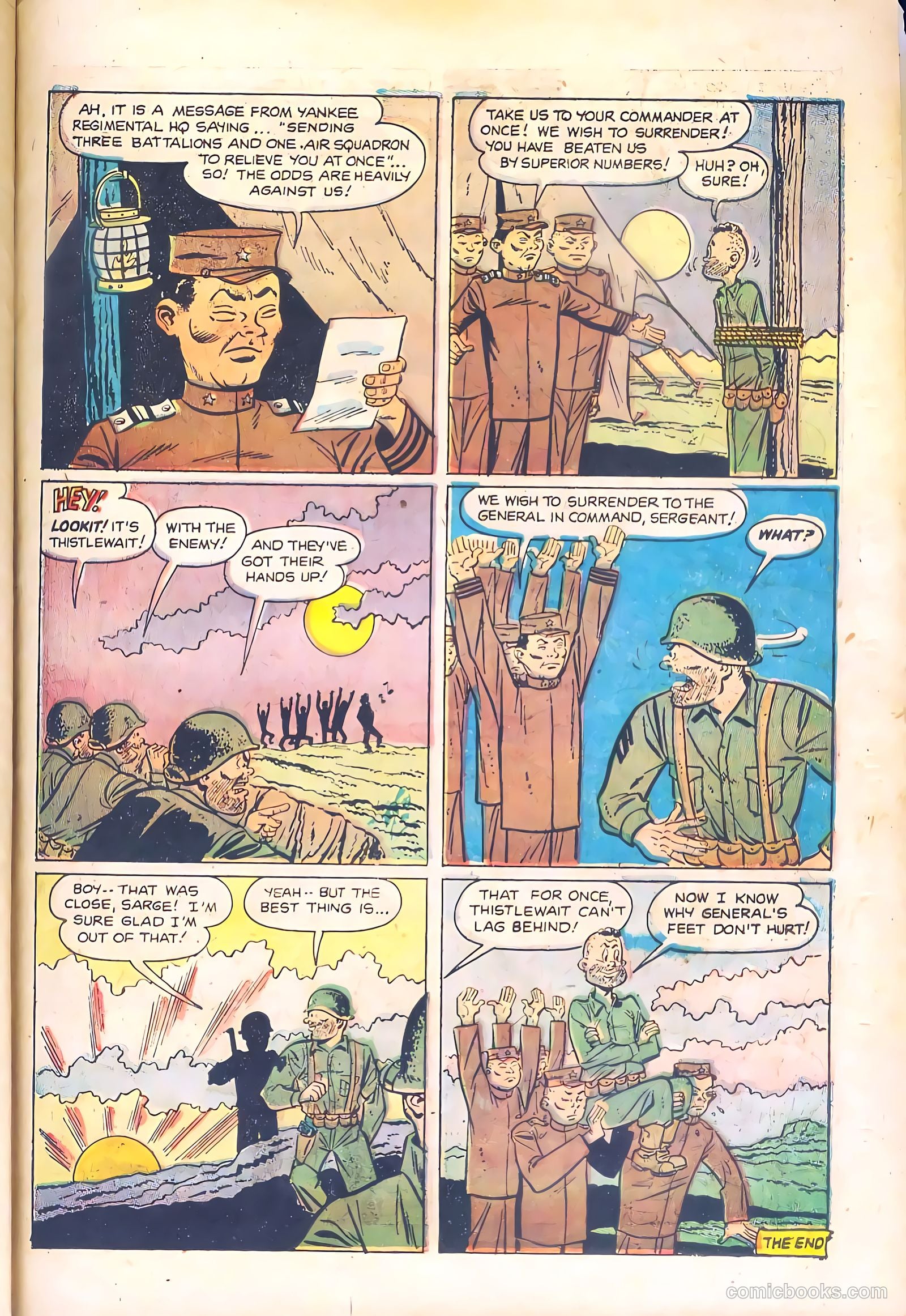 Fightin' Marines #8 (1952) — page 27 of 36