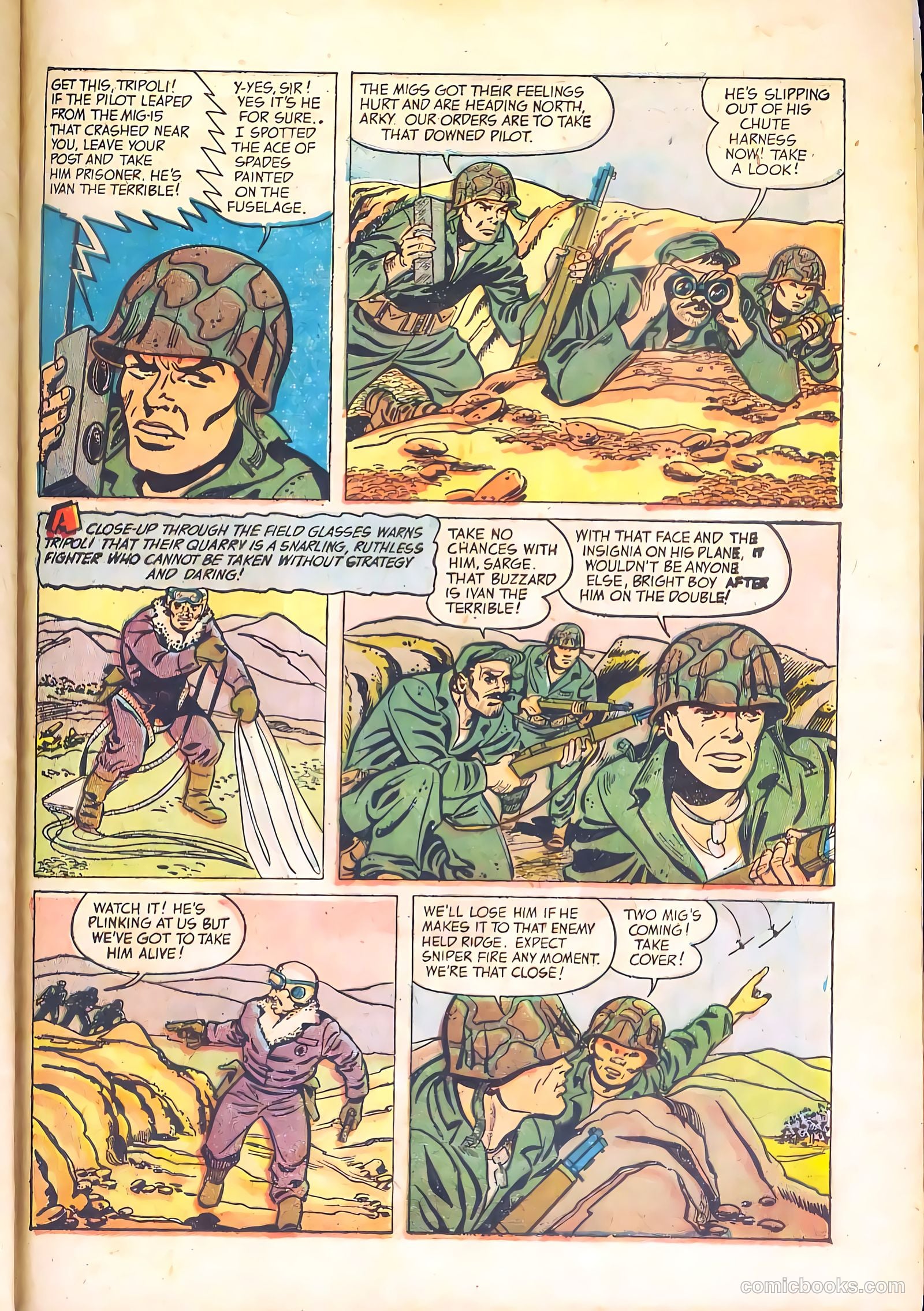 Fightin' Marines #8 (1952) — page 29 of 36