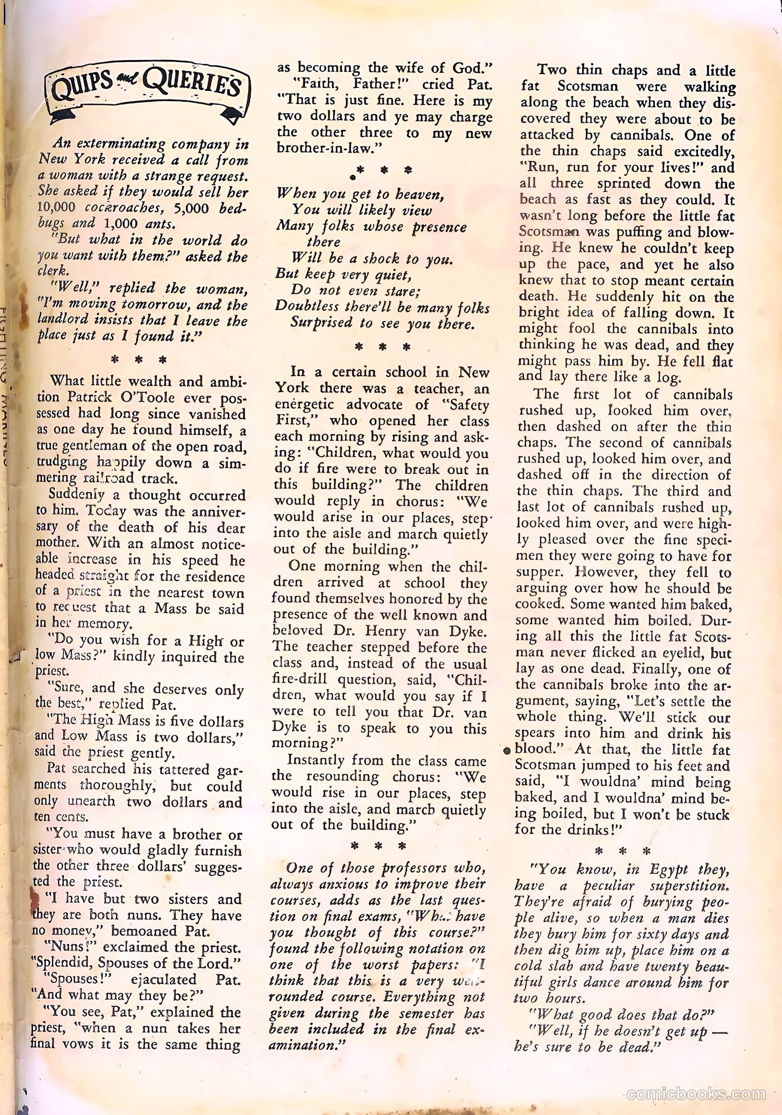 Fightin' Marines #8 (1952) — page 35 of 36