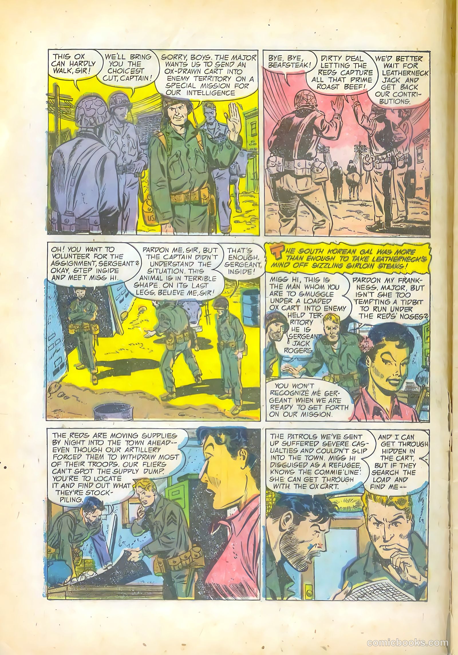 Fightin' Marines #9 (1952) — page 4 of 36