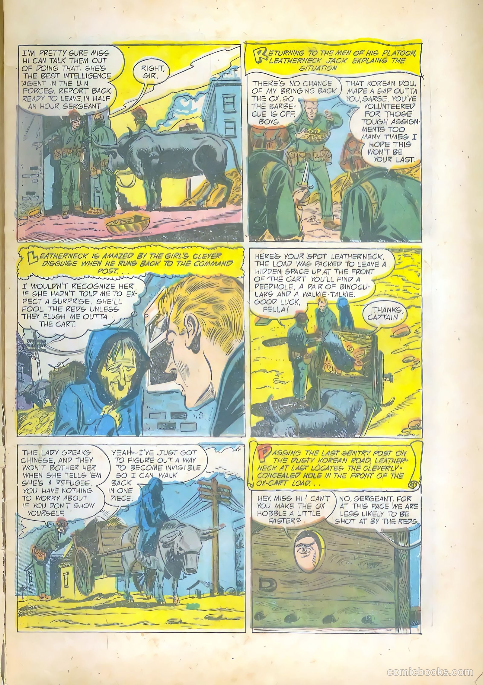 Fightin' Marines #9 (1952) — page 5 of 36