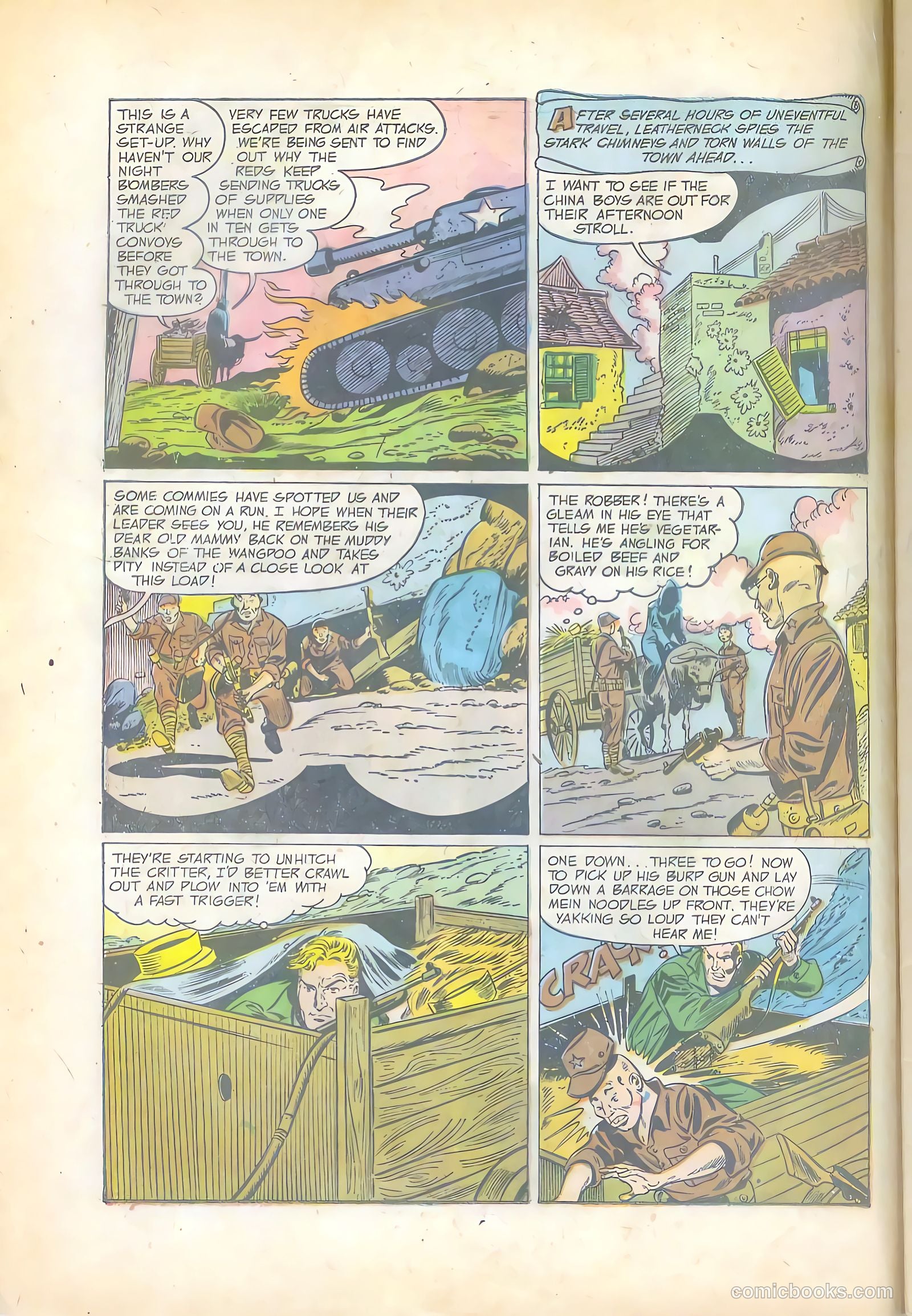 Fightin' Marines #9 (1952) — page 6 of 36