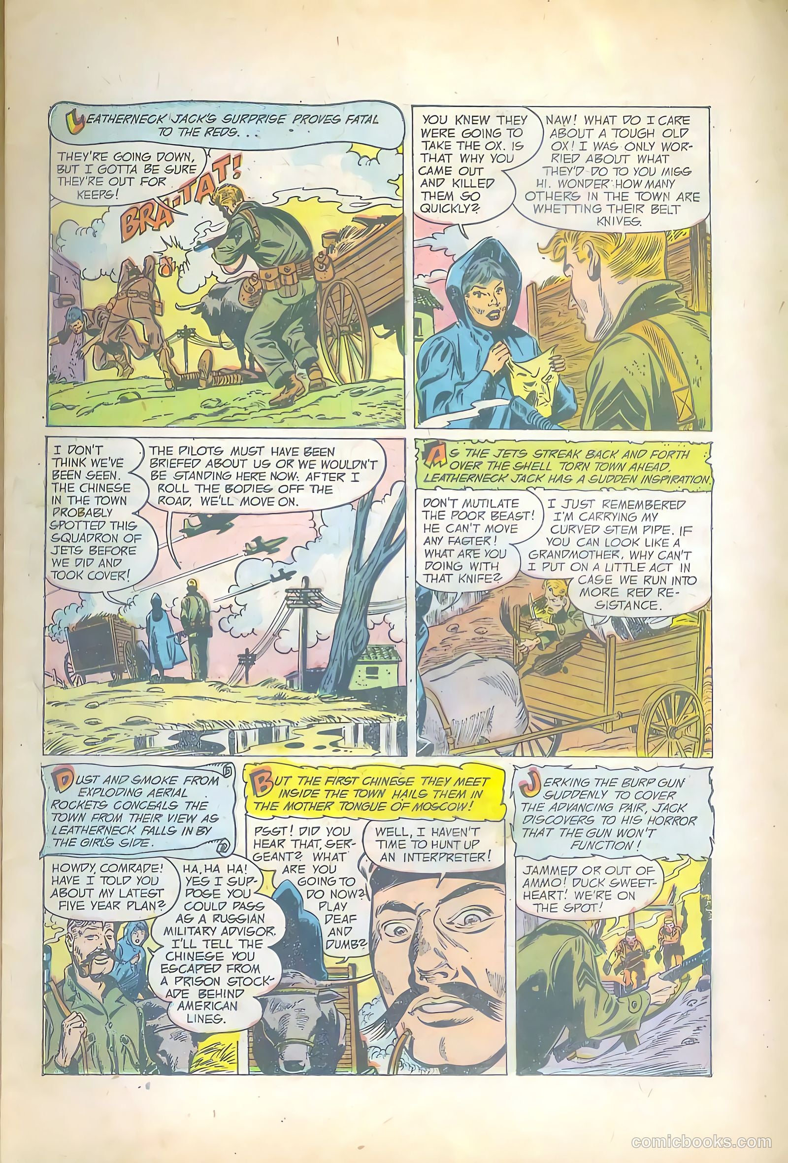 Fightin' Marines #9 (1952) — page 7 of 36